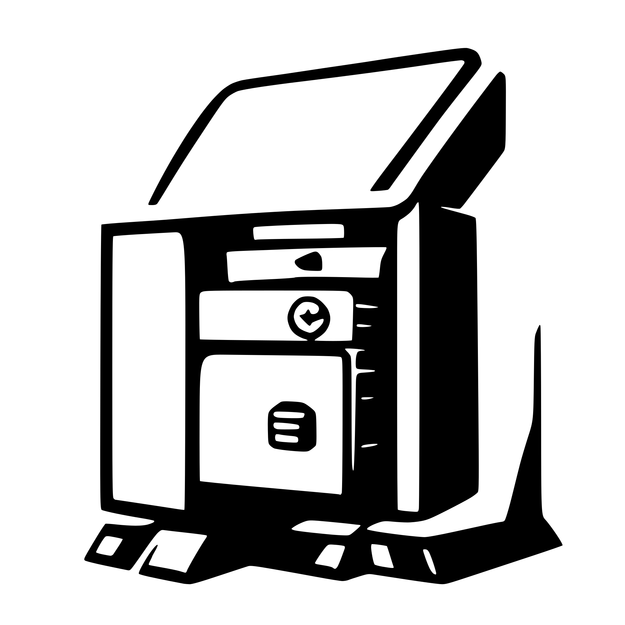 AI-generated SVG of a document manage system