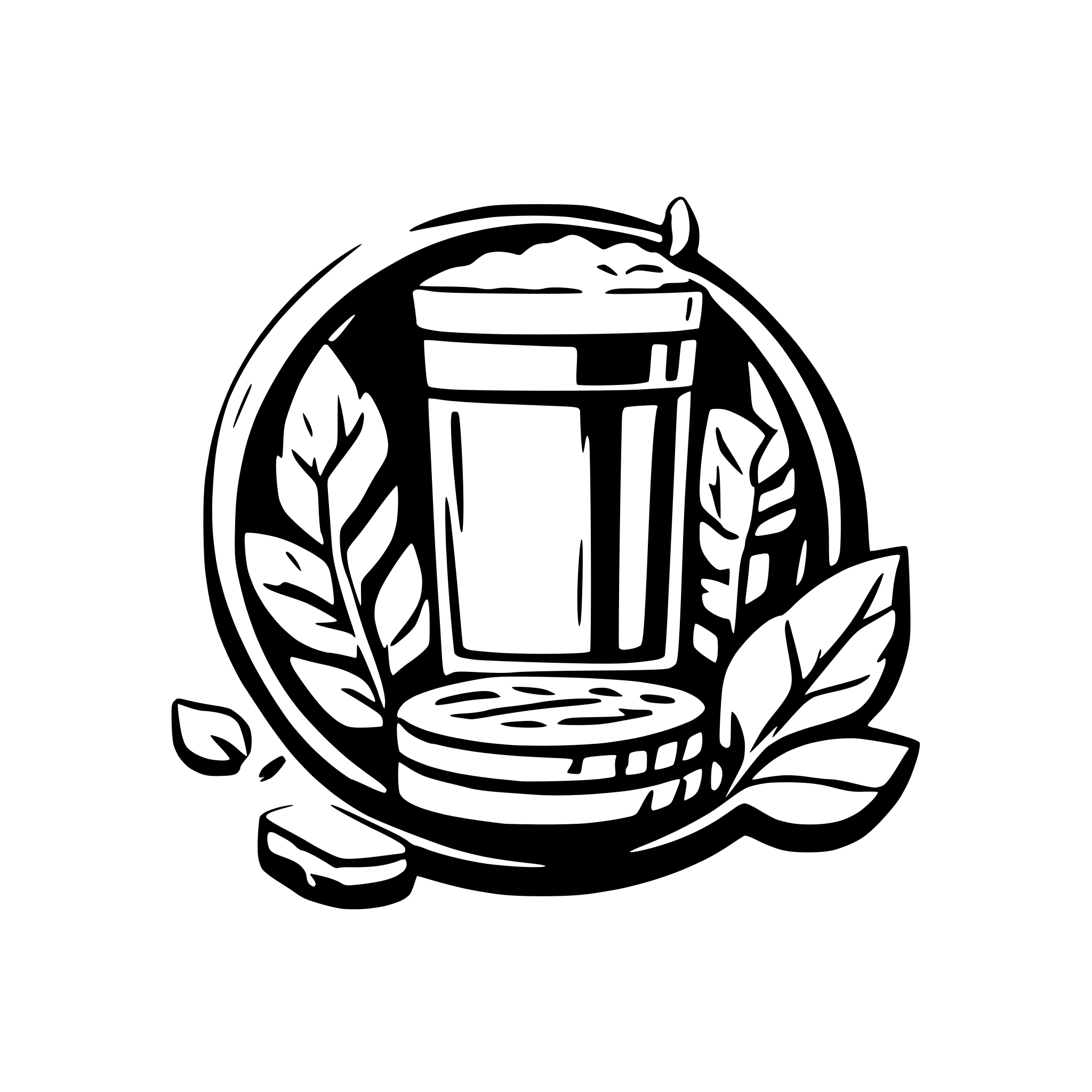 AI-generated SVG of 'cookies and beer'
