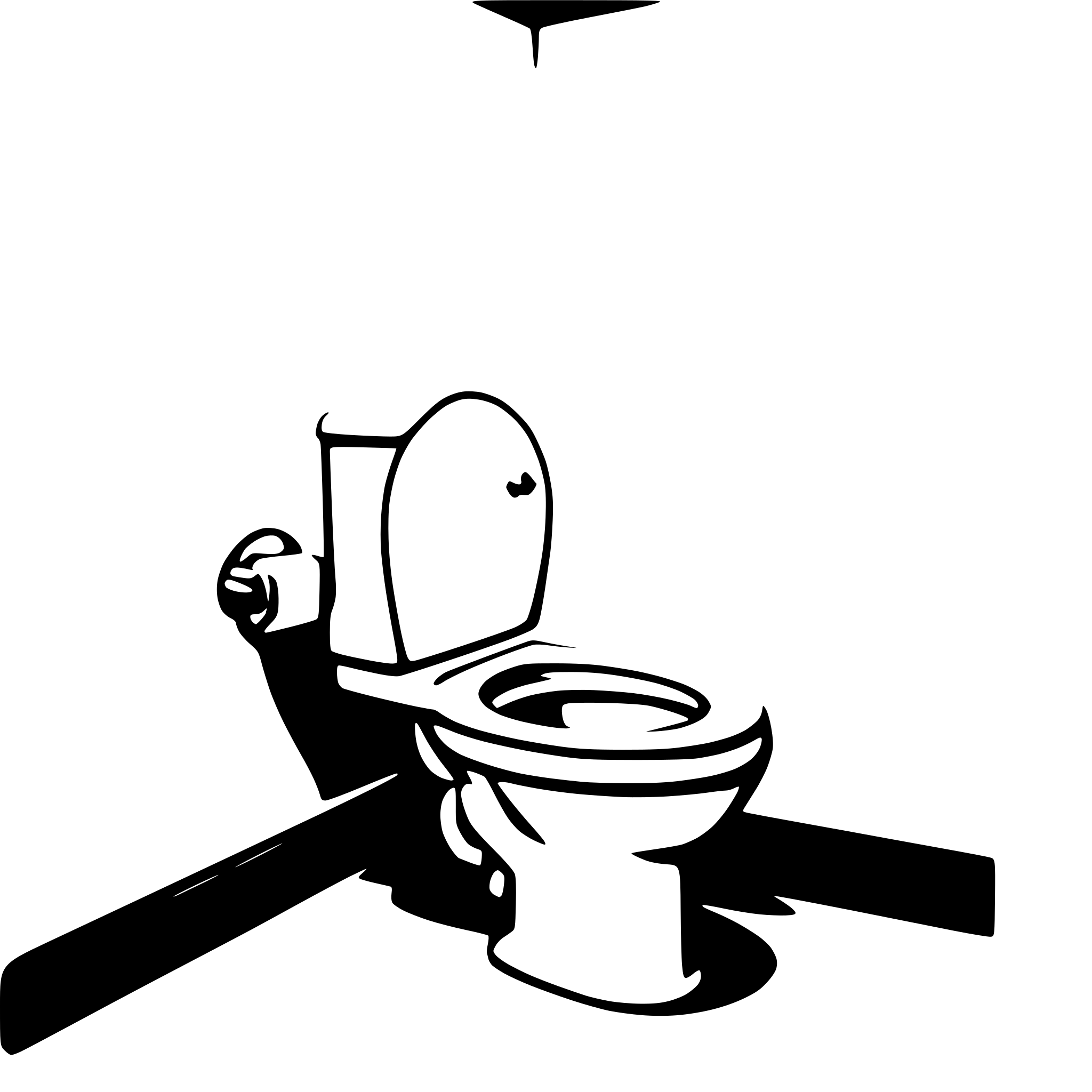 AI-generated SVG of a toilet