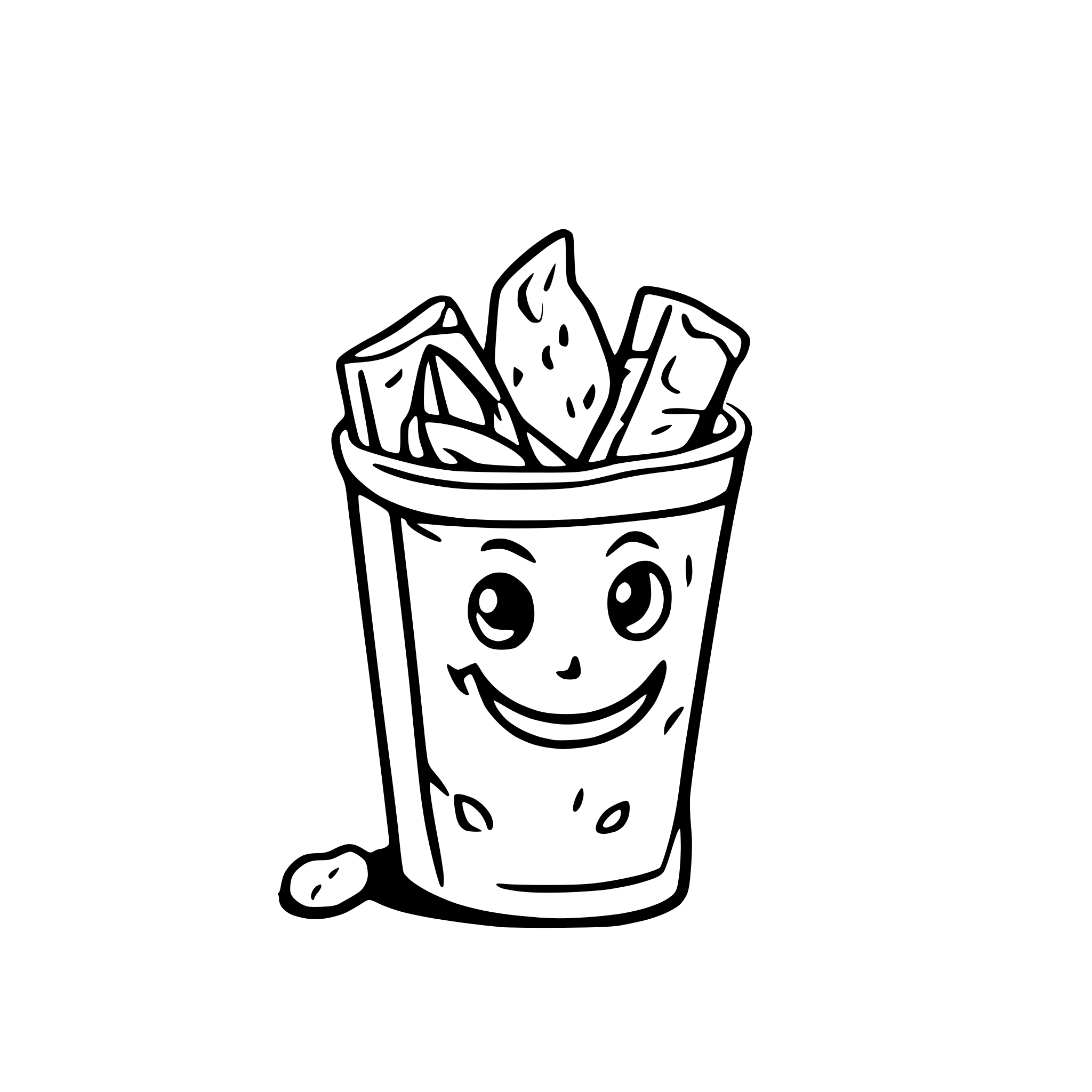 AI-generated SVG of a Snack mate