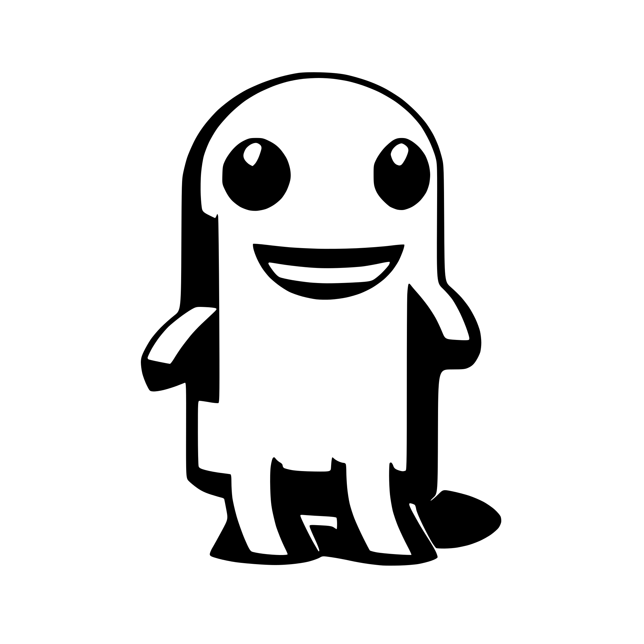 AI-generated SVG of 'packman'