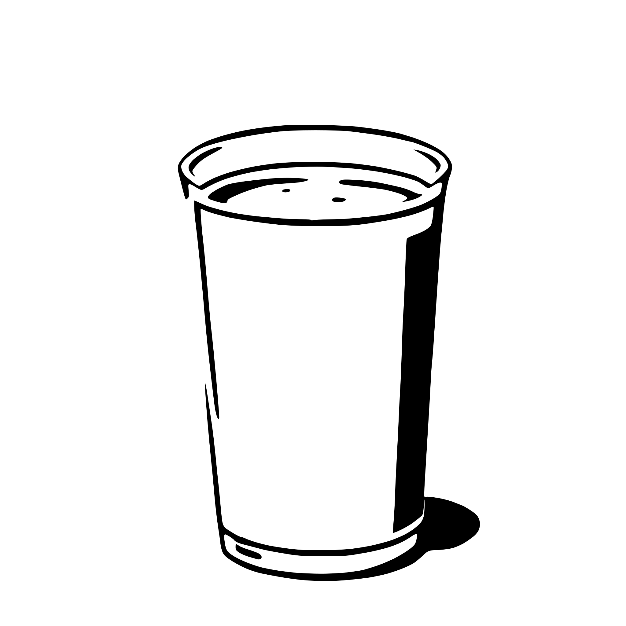 AI-generated SVG of 'milk'