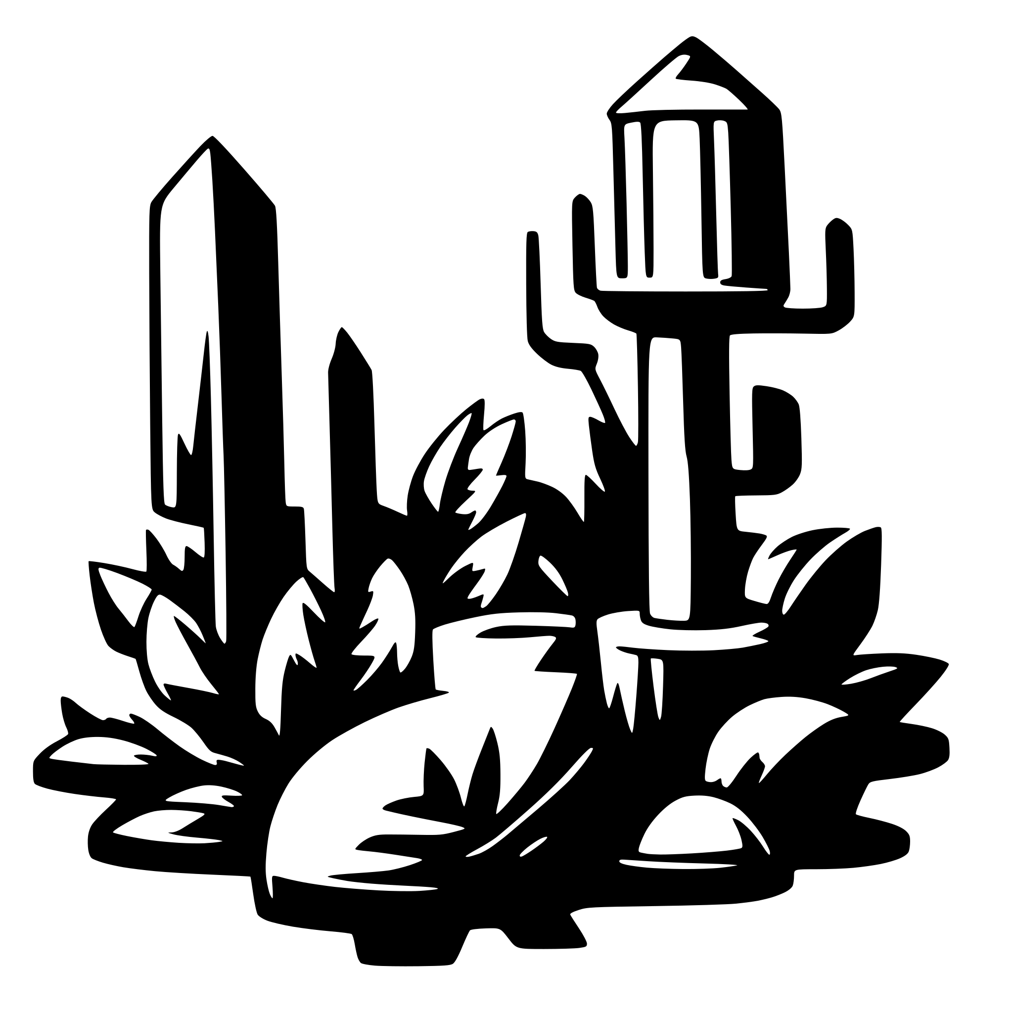AI-generated SVG of 'TMFE'