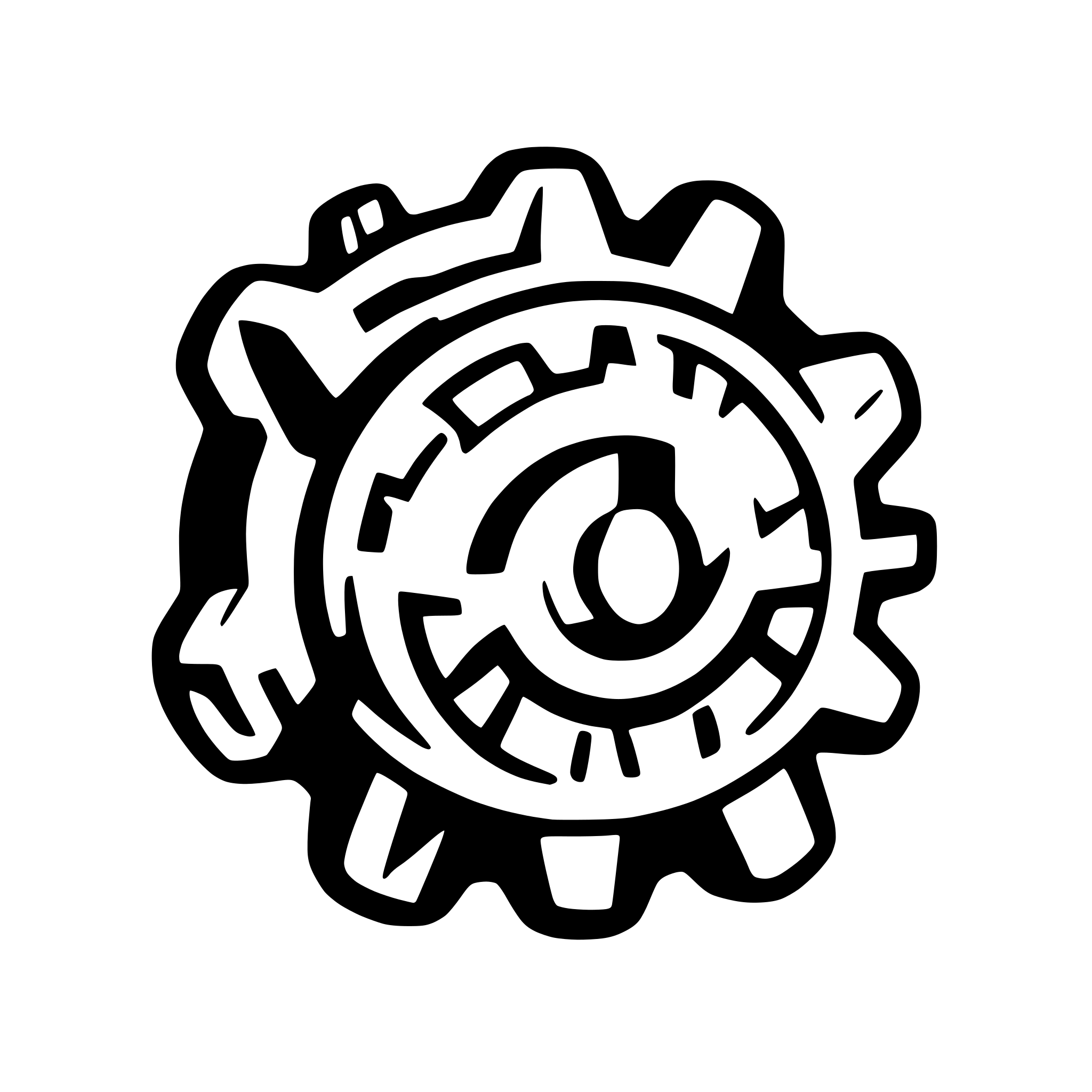 AI-generated SVG of 'Mechanical Project Development ICON'