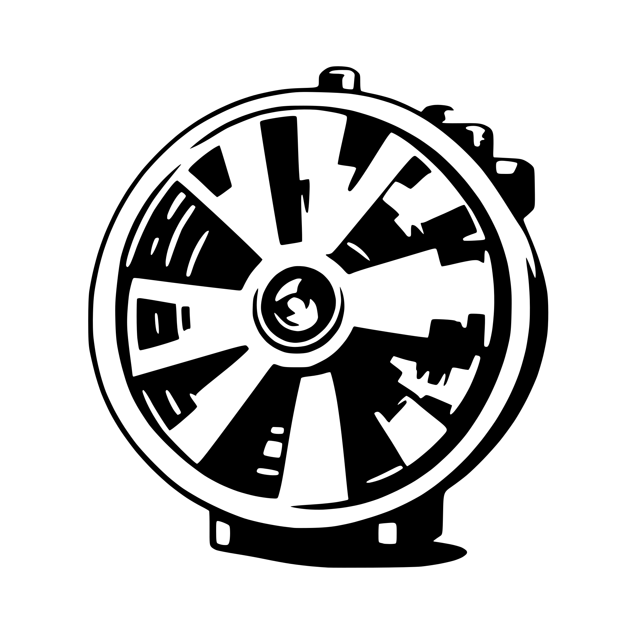 AI-generated SVG of 'Slideshow Generator'