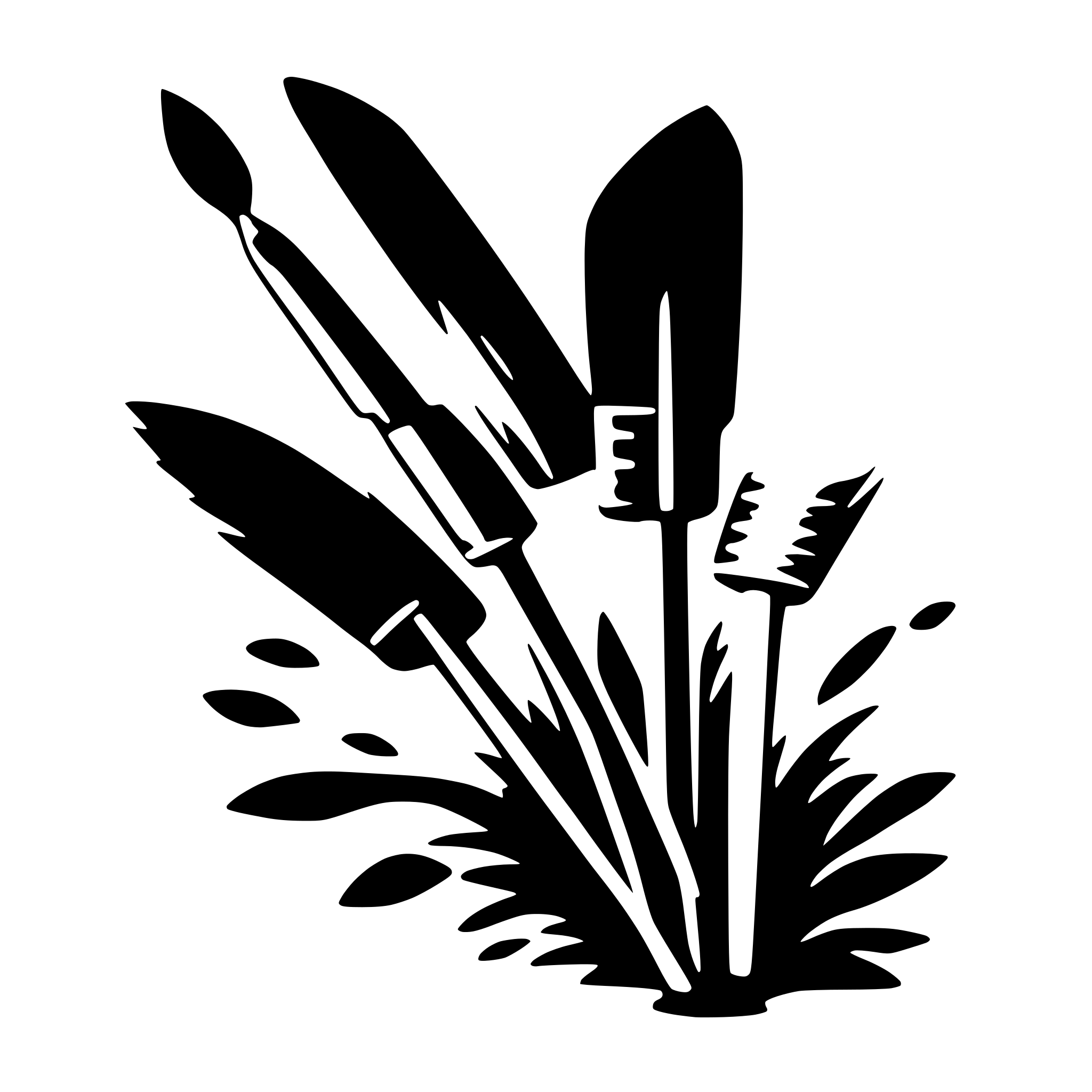 AI-generated SVG of a brush red blue yellow