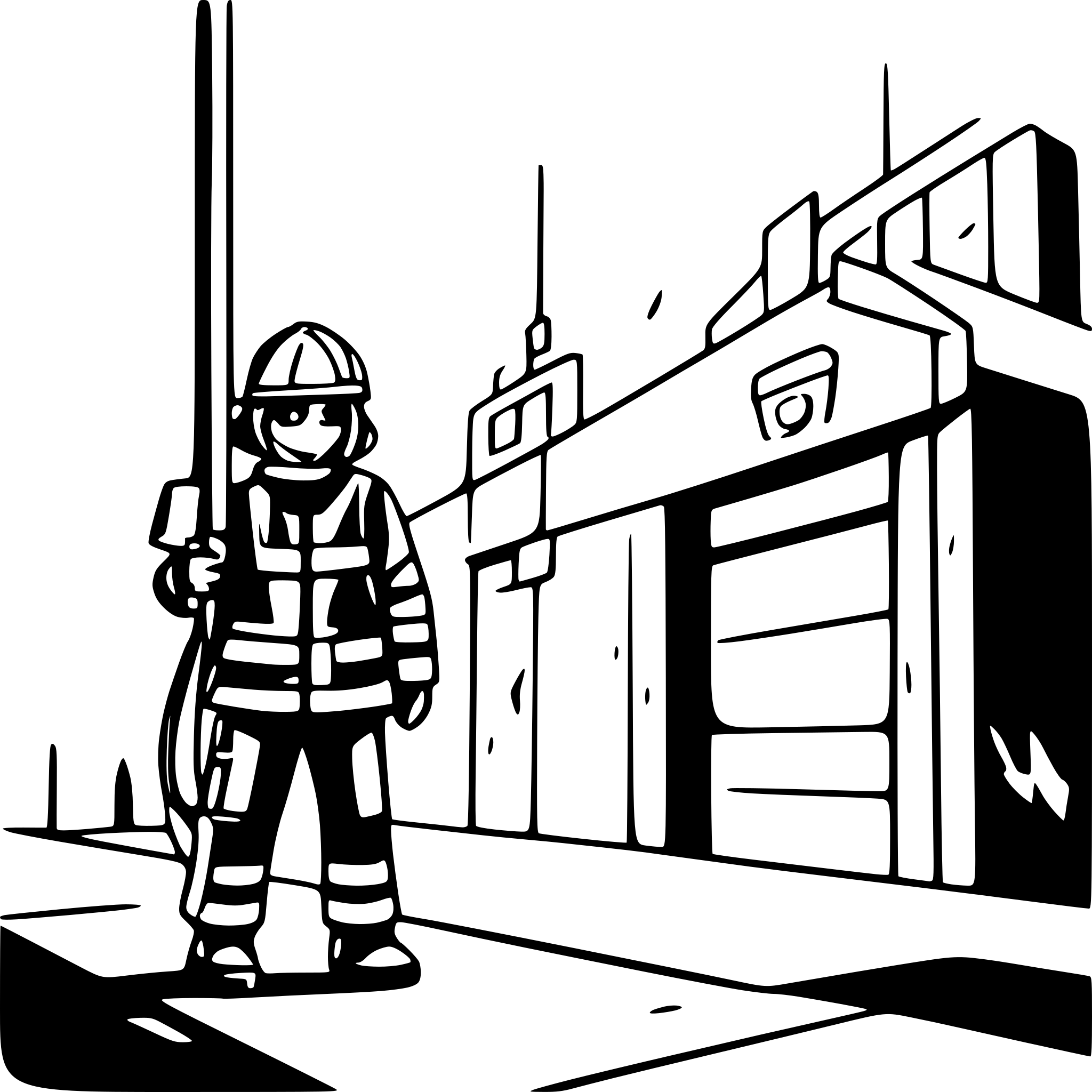 AI-generated SVG of 'Fire department'