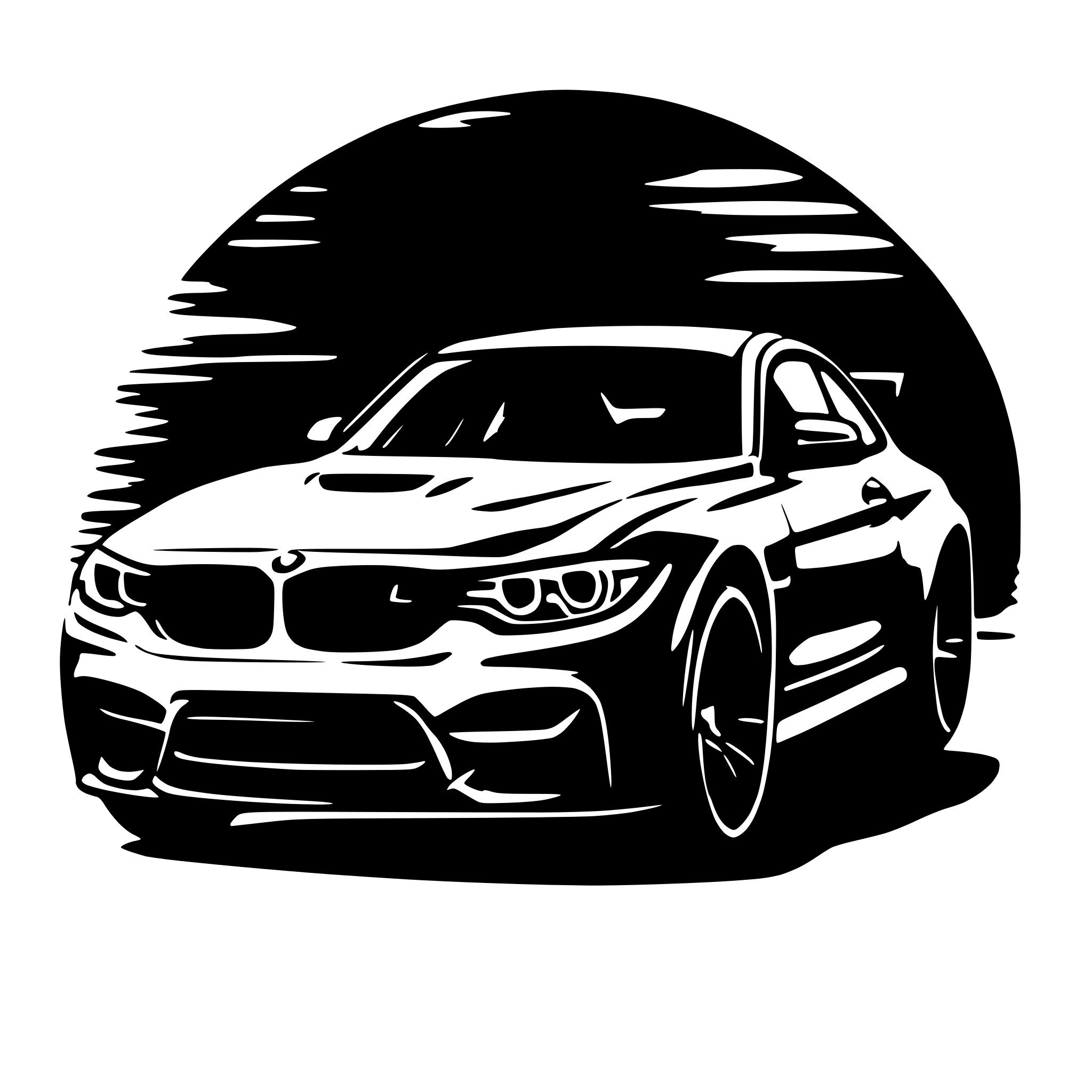 AI-generated SVG of a BMW M4 COMPETITION