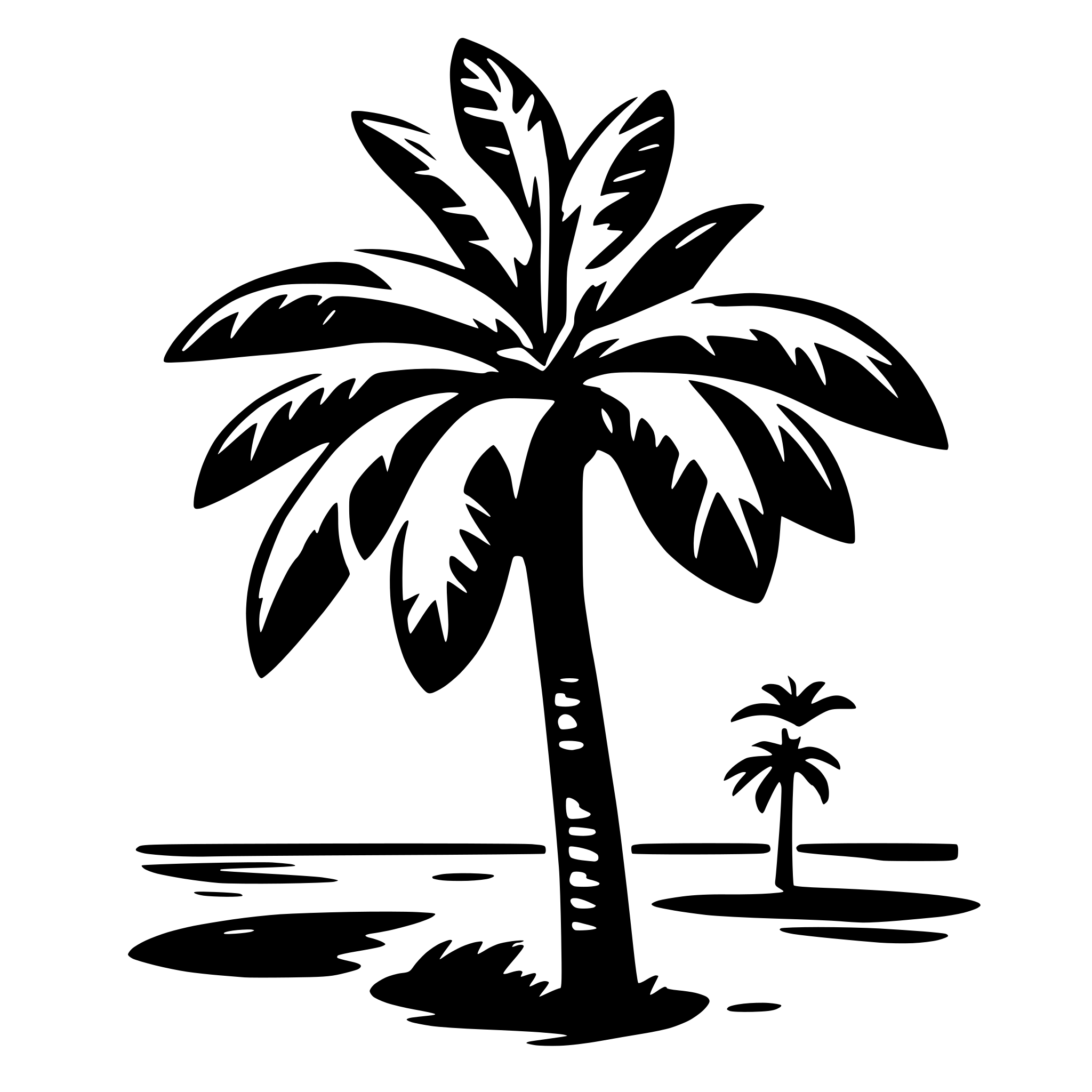 AI-generated SVG of 'fla'