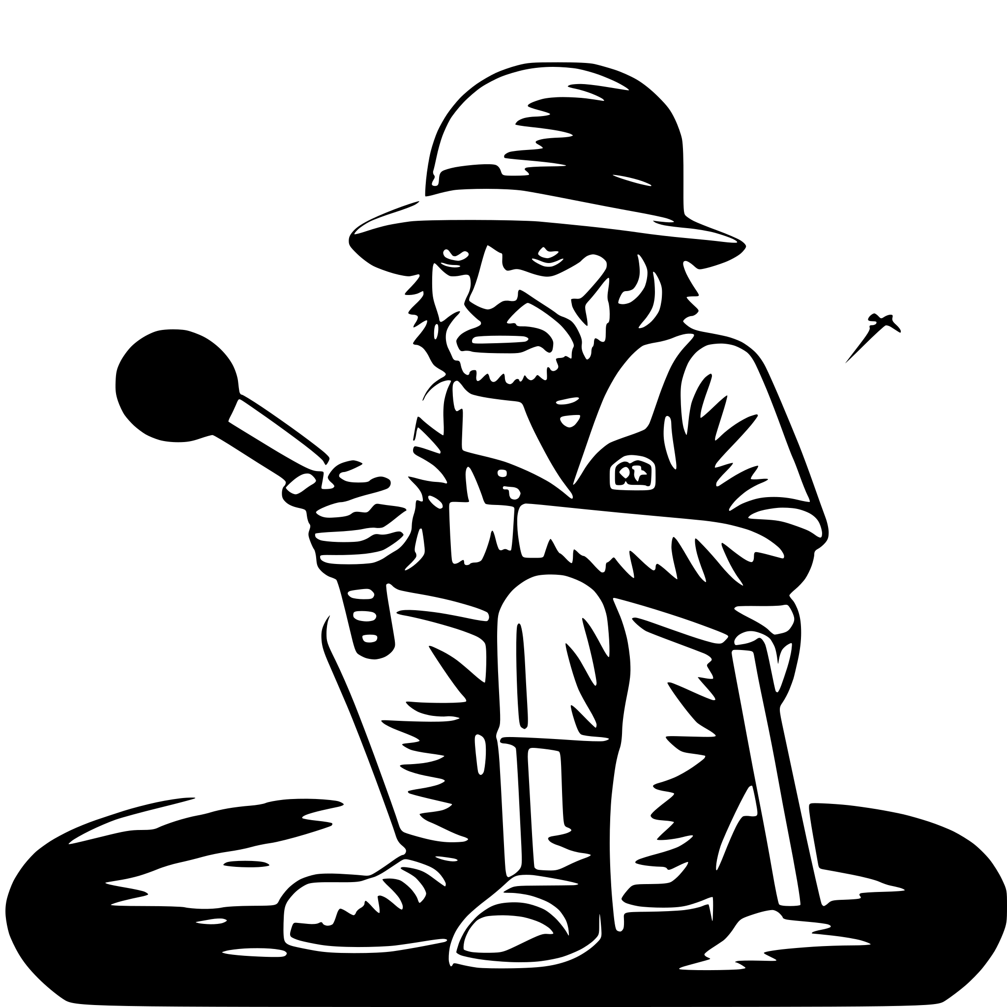 AI-generated SVG of 'Big boss cricket club'