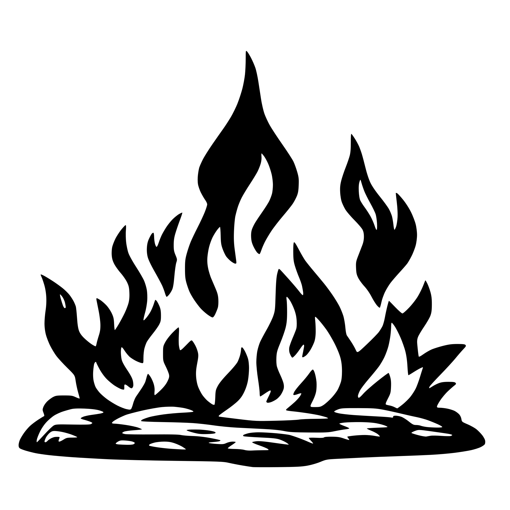 AI-generated SVG of 'litle fire'