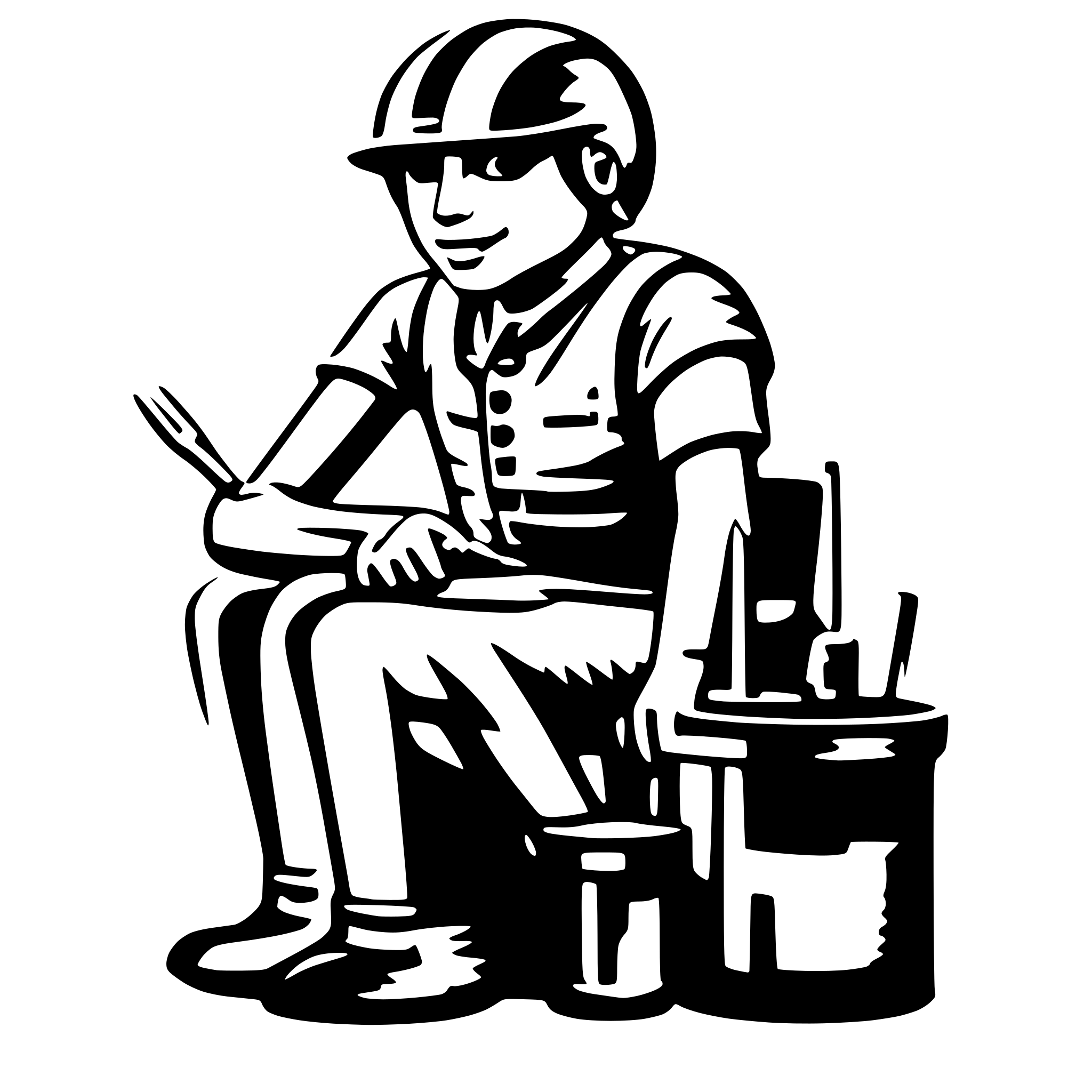 AI-generated SVG of 'cooper work'