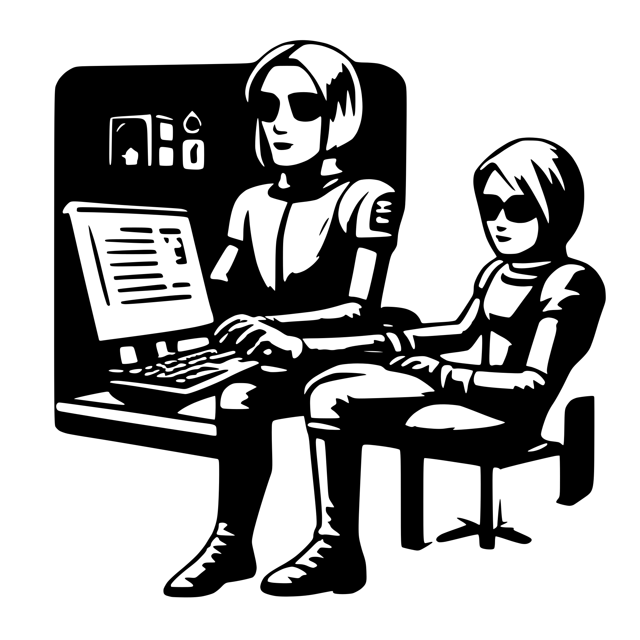 AI-generated SVG of a cybersecurity