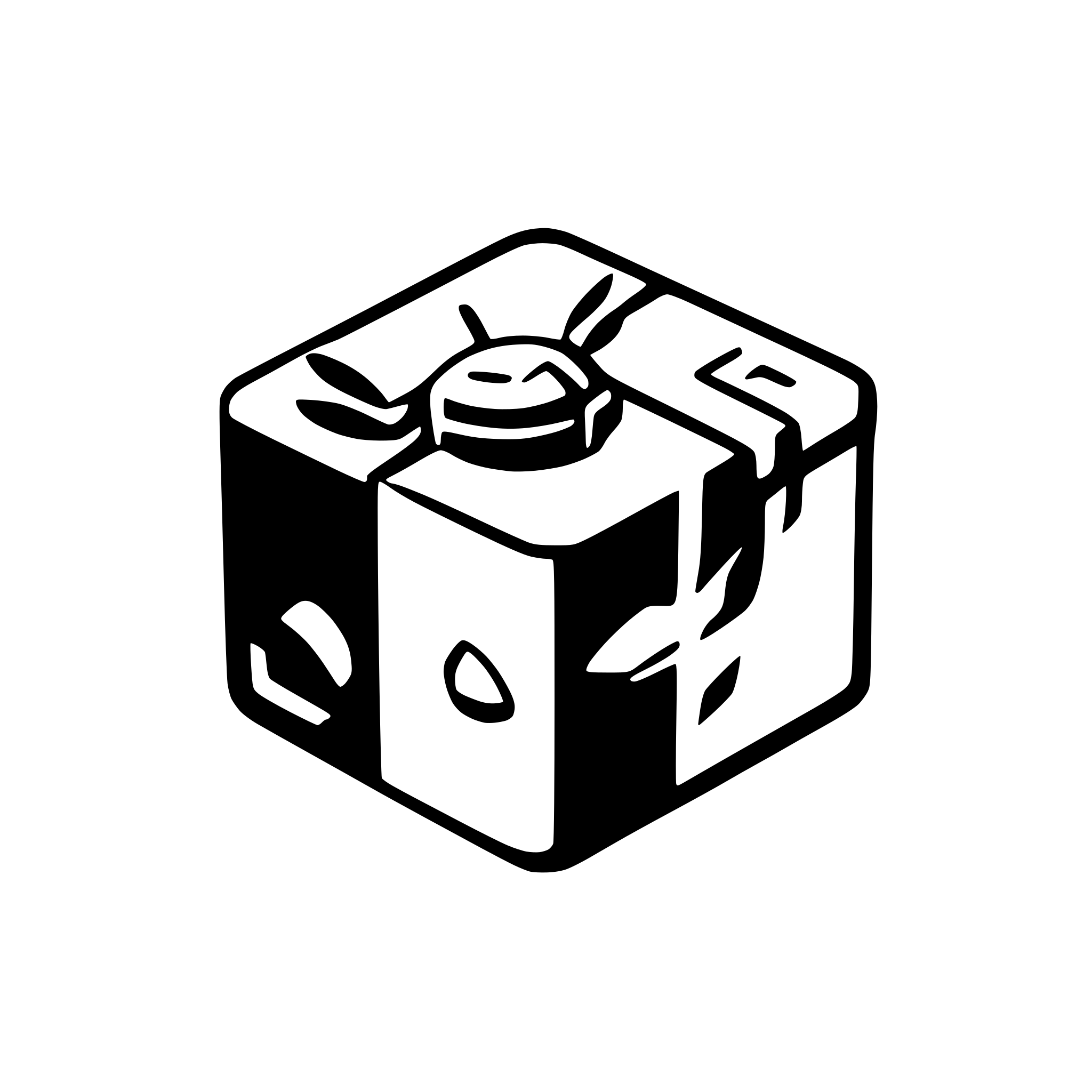 AI-generated SVG of a drone coming out of a box