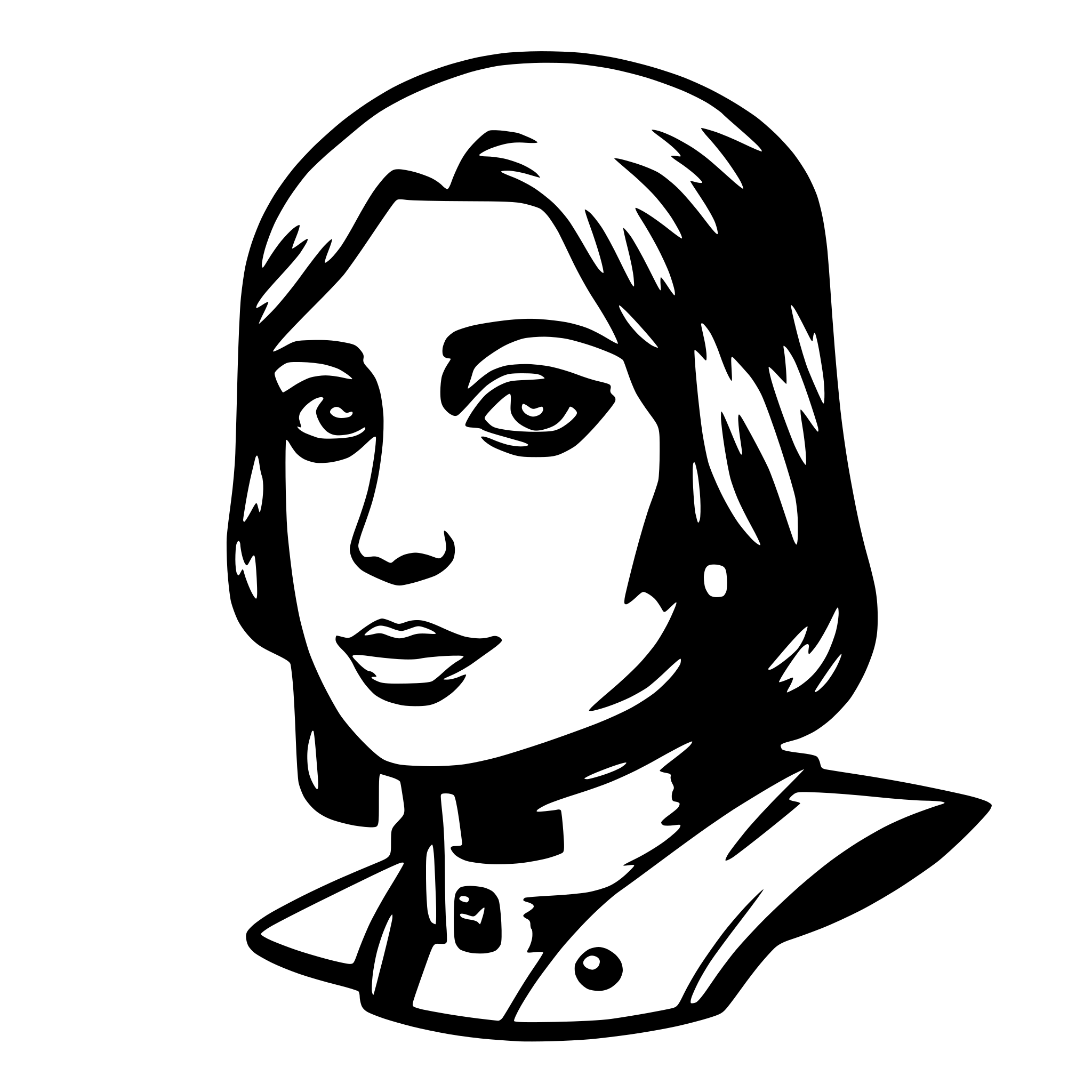 AI-generated SVG of a AI