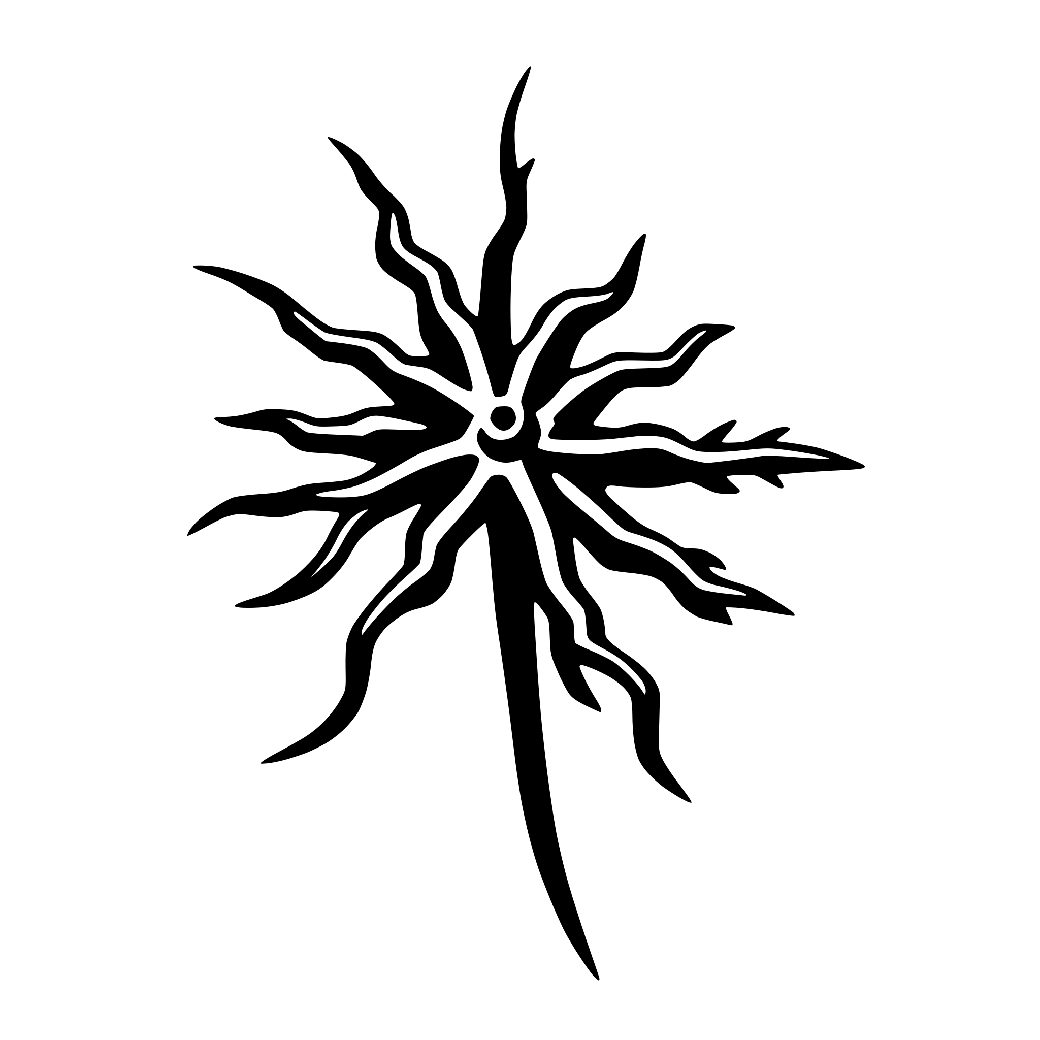 AI-generated SVG of a nerve