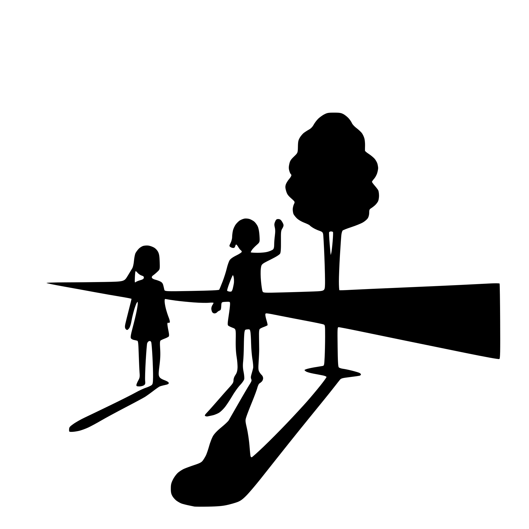 AI-generated SVG of a Two parents and a child standing, (stick figure) AI-generated SVG of a Two parents and a child standing, (stick figure)