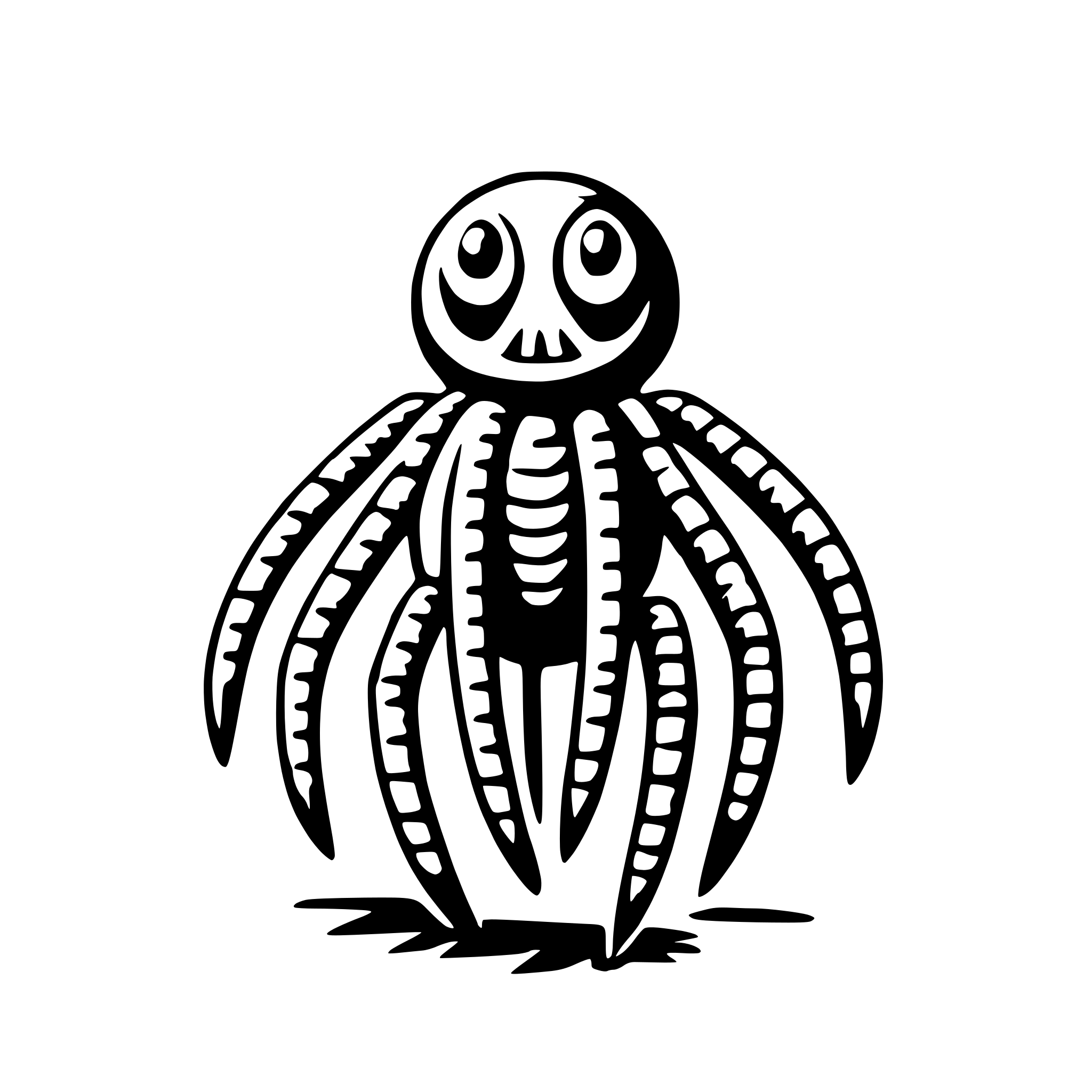 AI-generated SVG of 'anansi'