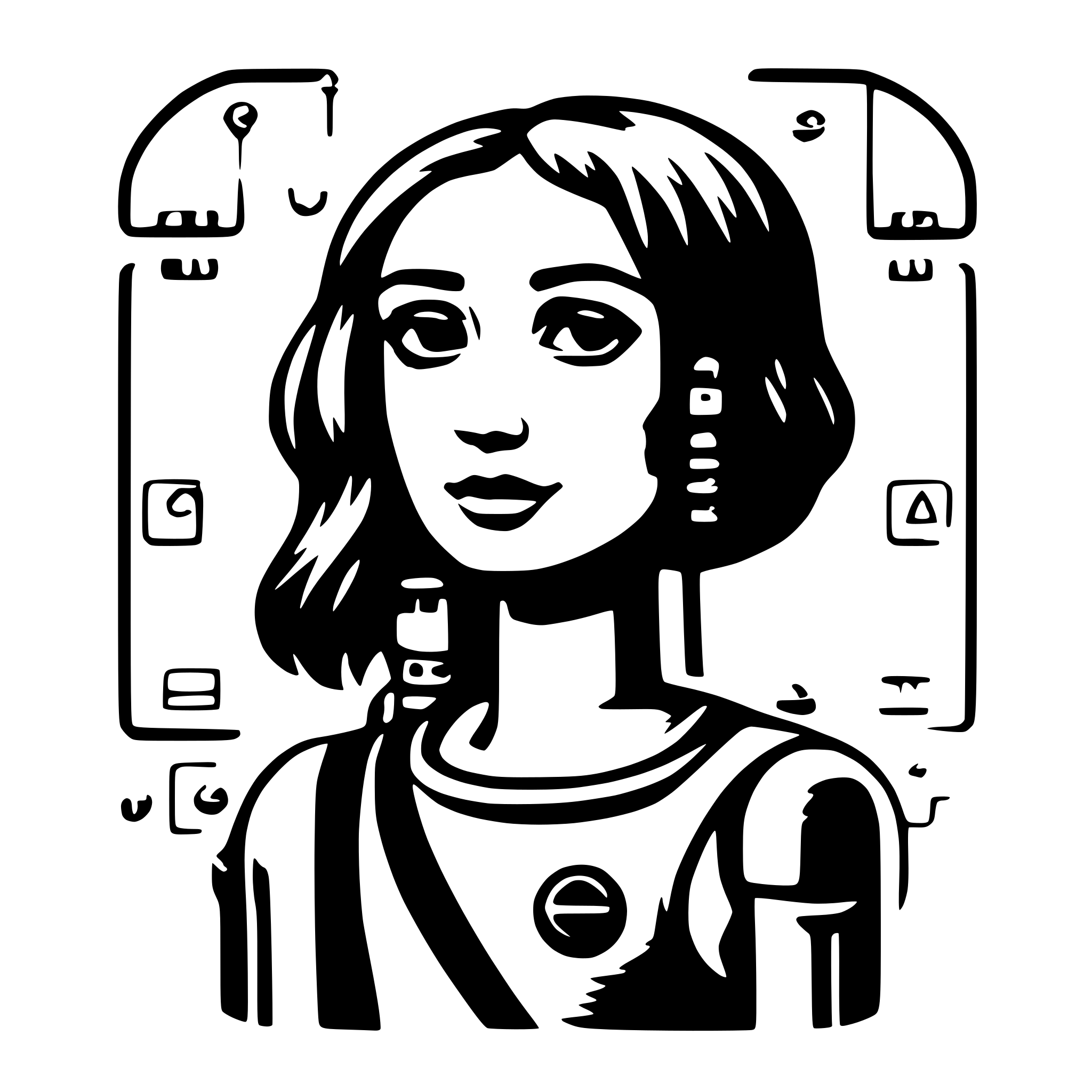 AI-generated SVG of a artificial intelligence matching