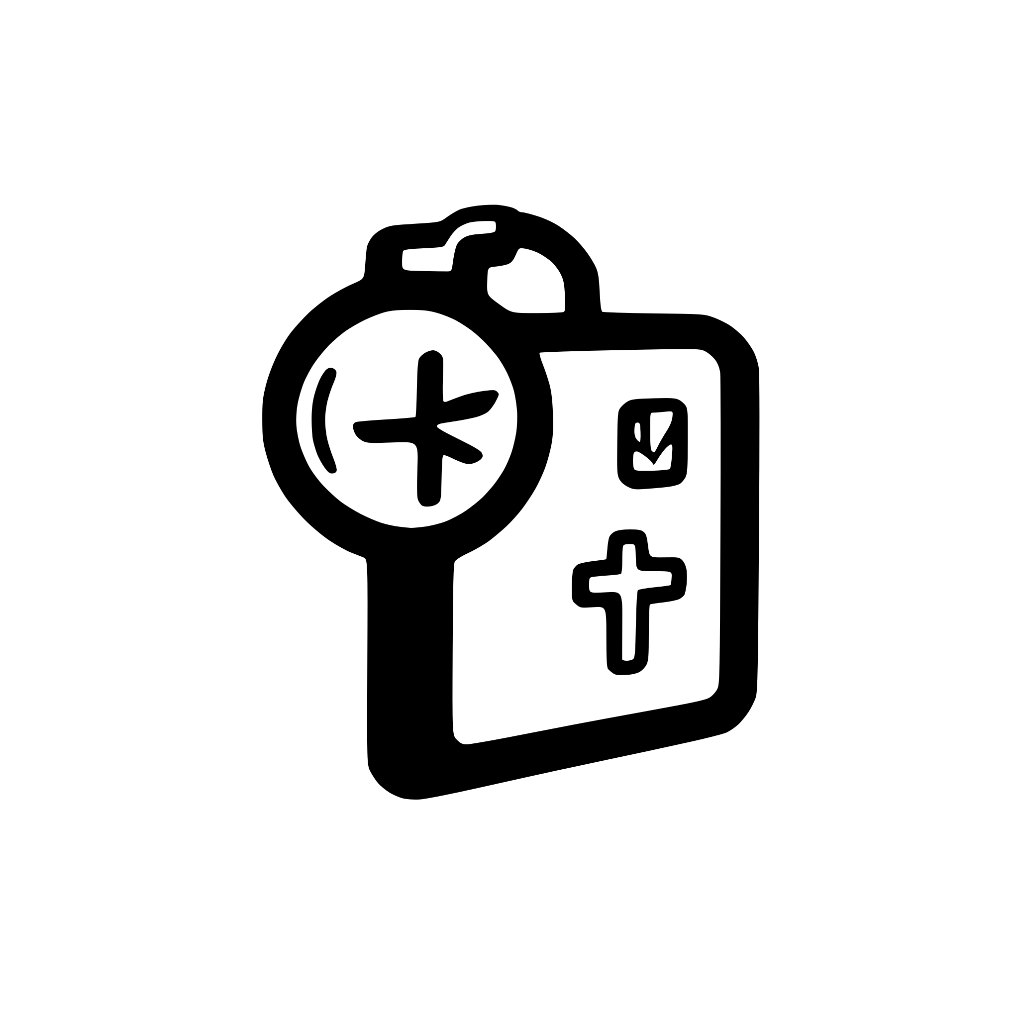 AI-generated SVG of a medical clinic icon