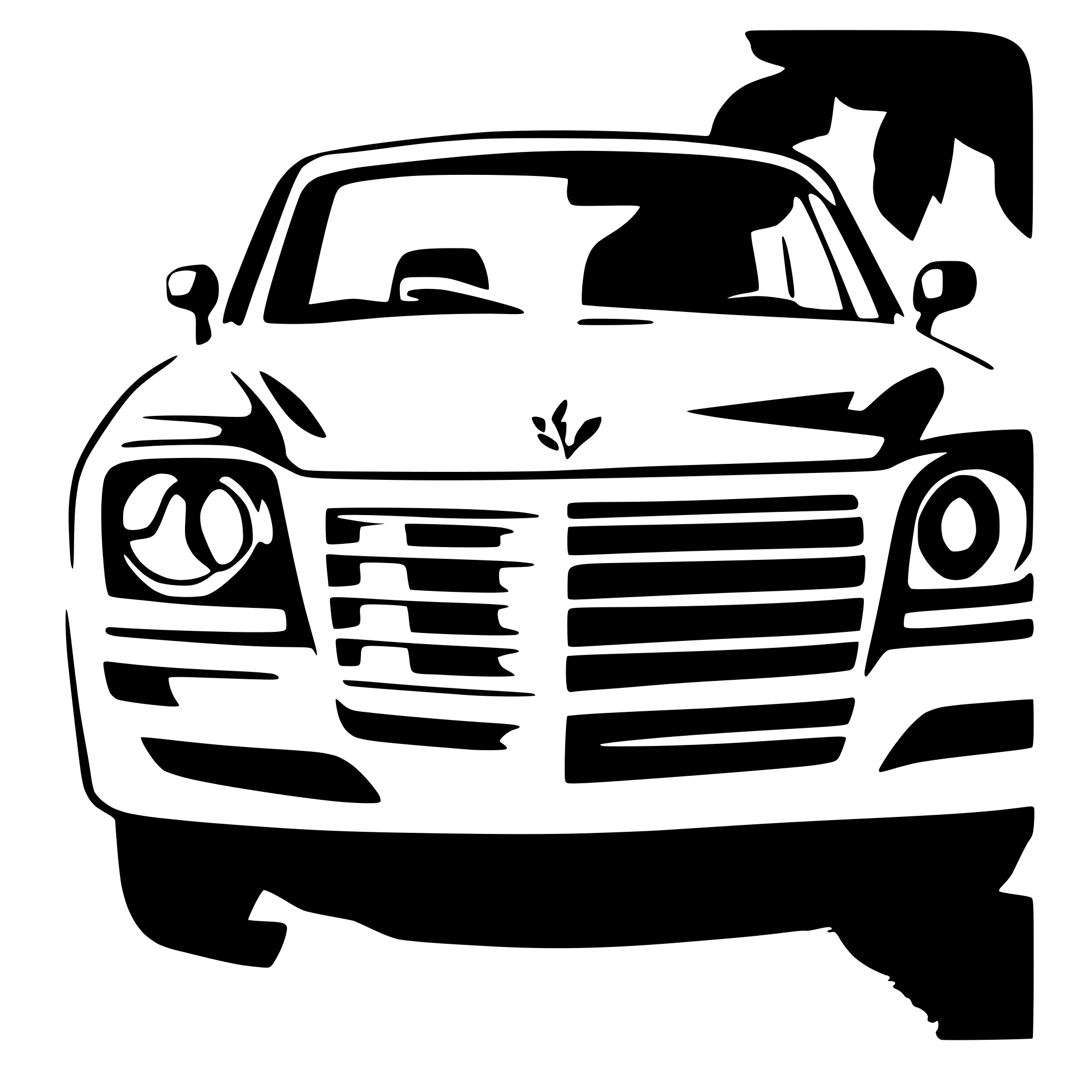 AI-generated SVG of a wavy air grille