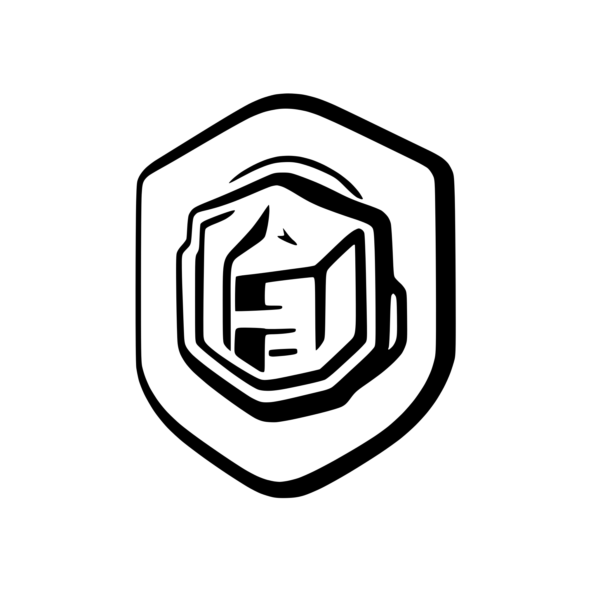 AI-generated SVG of a it security logo