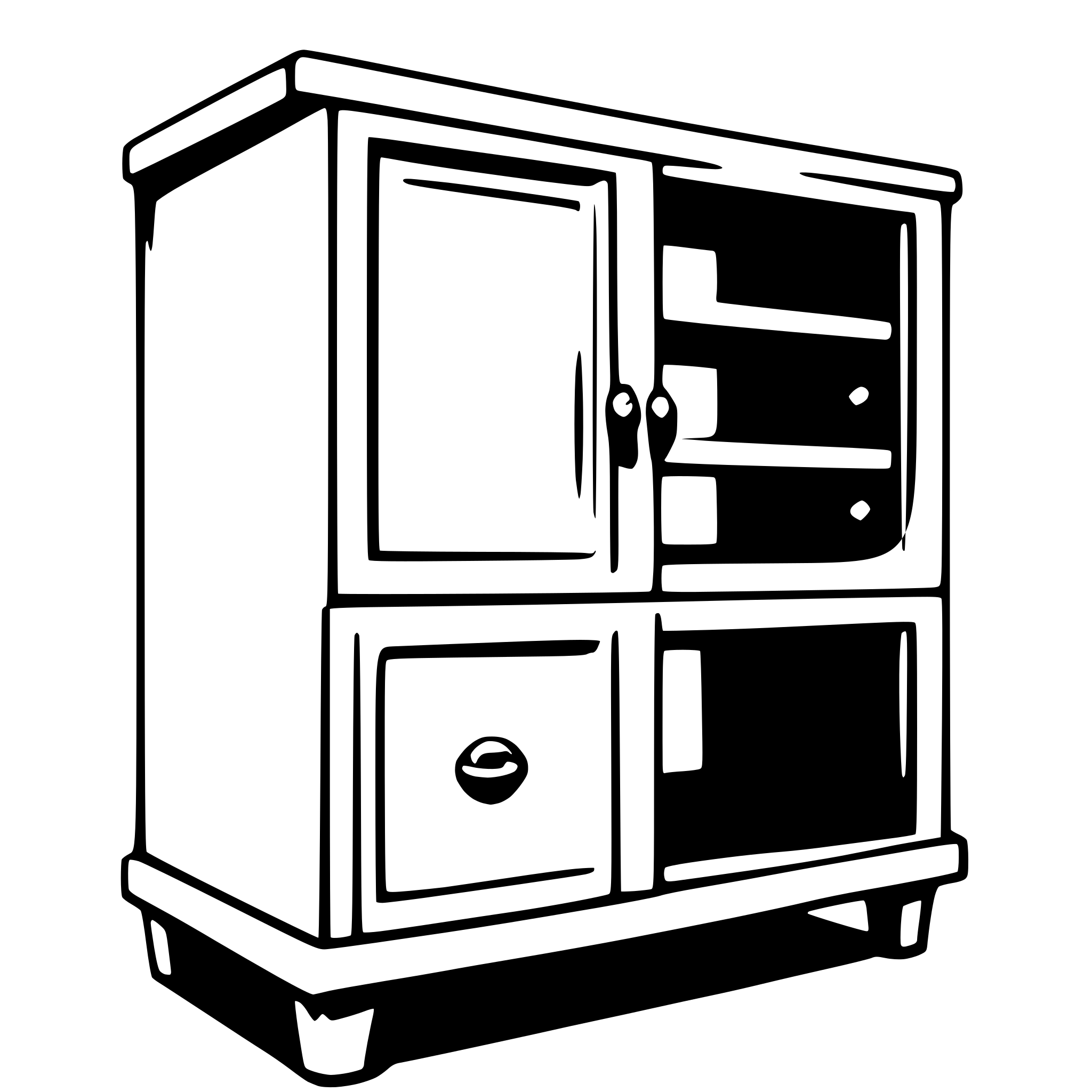 AI-generated SVG of a cabinet