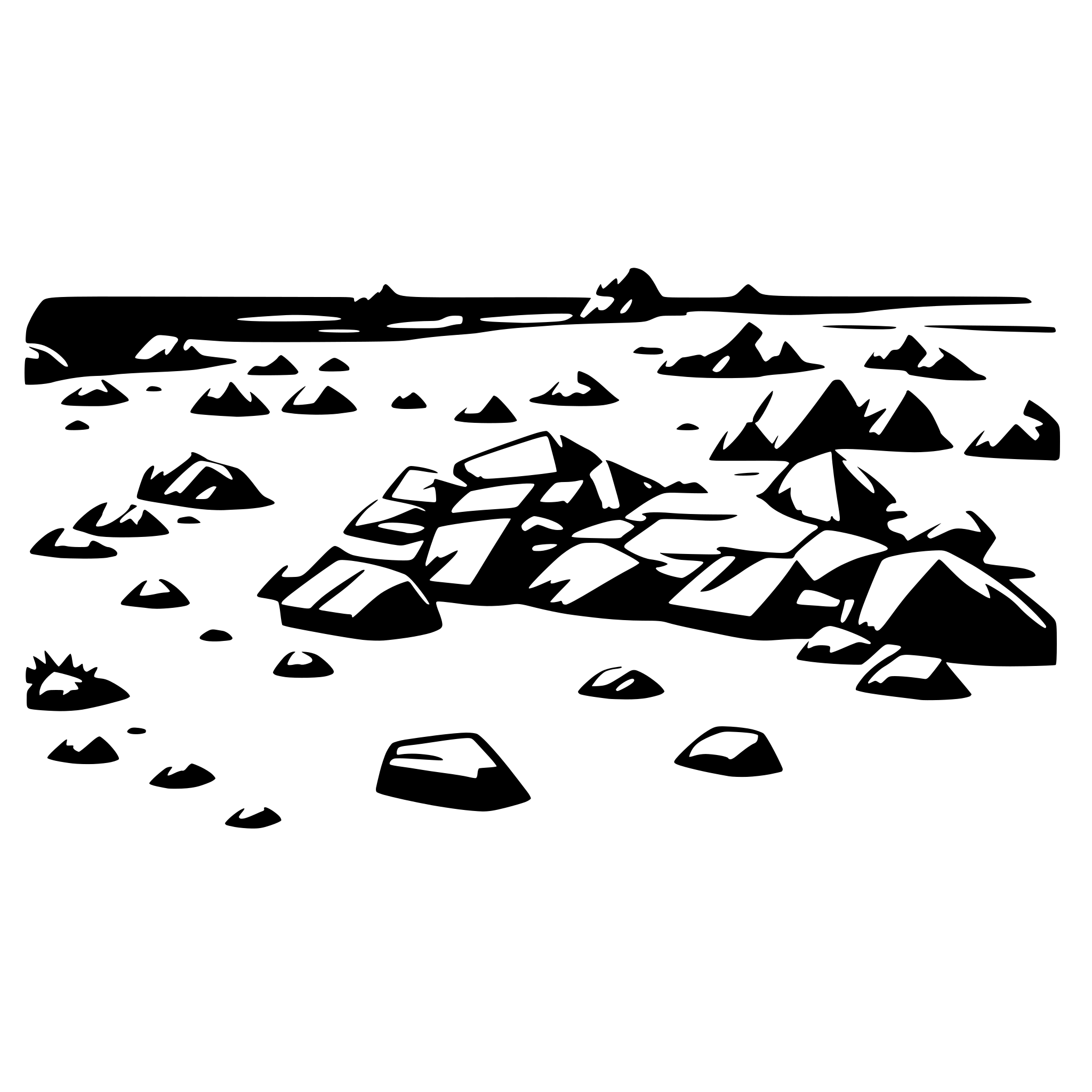 AI-generated SVG of a a Area with Debris