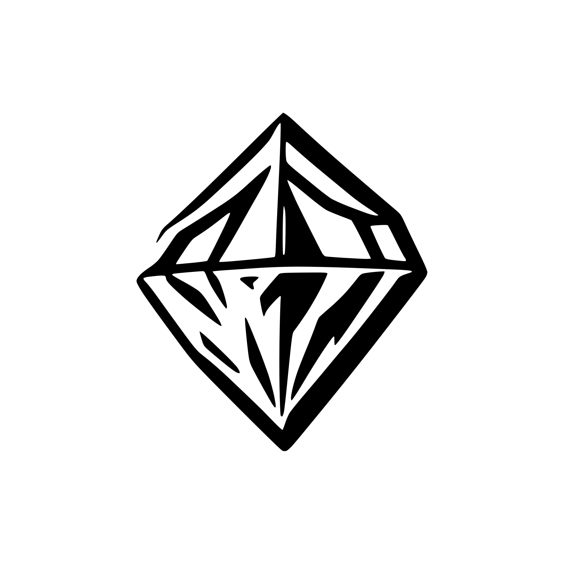 AI-generated SVG of a diamond logo