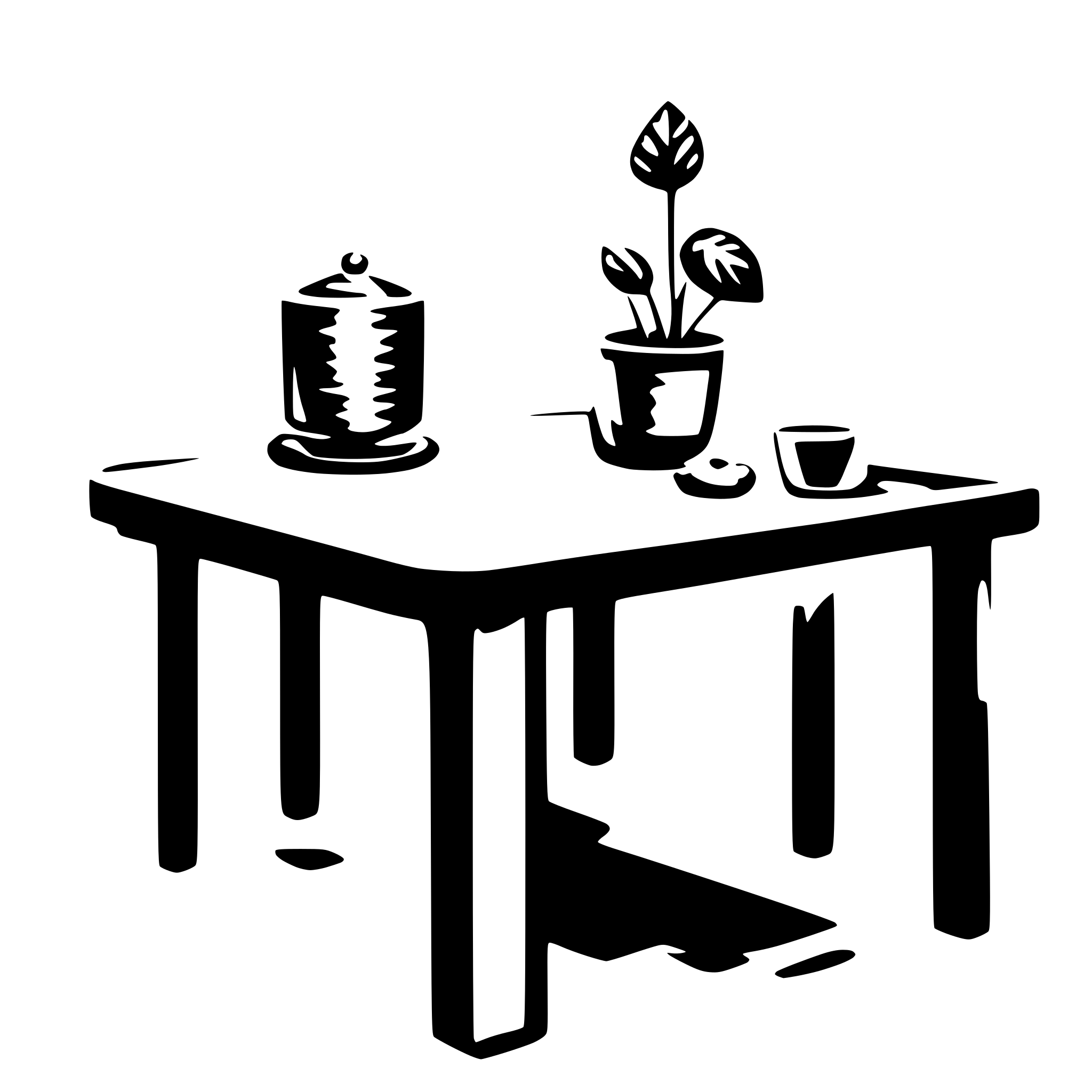 AI-generated SVG of a table