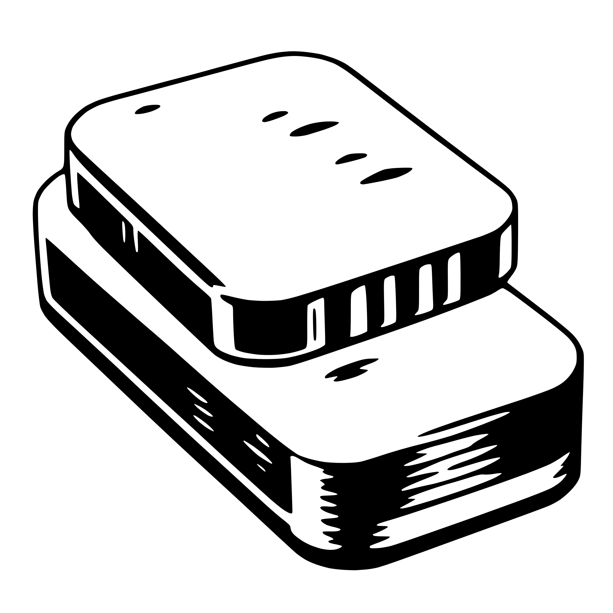 AI-generated SVG of a bar soap