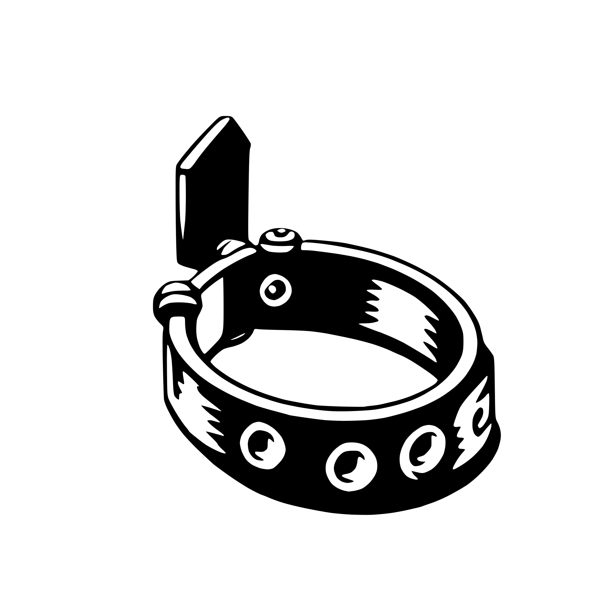 AI-generated SVG of 'bracelet'