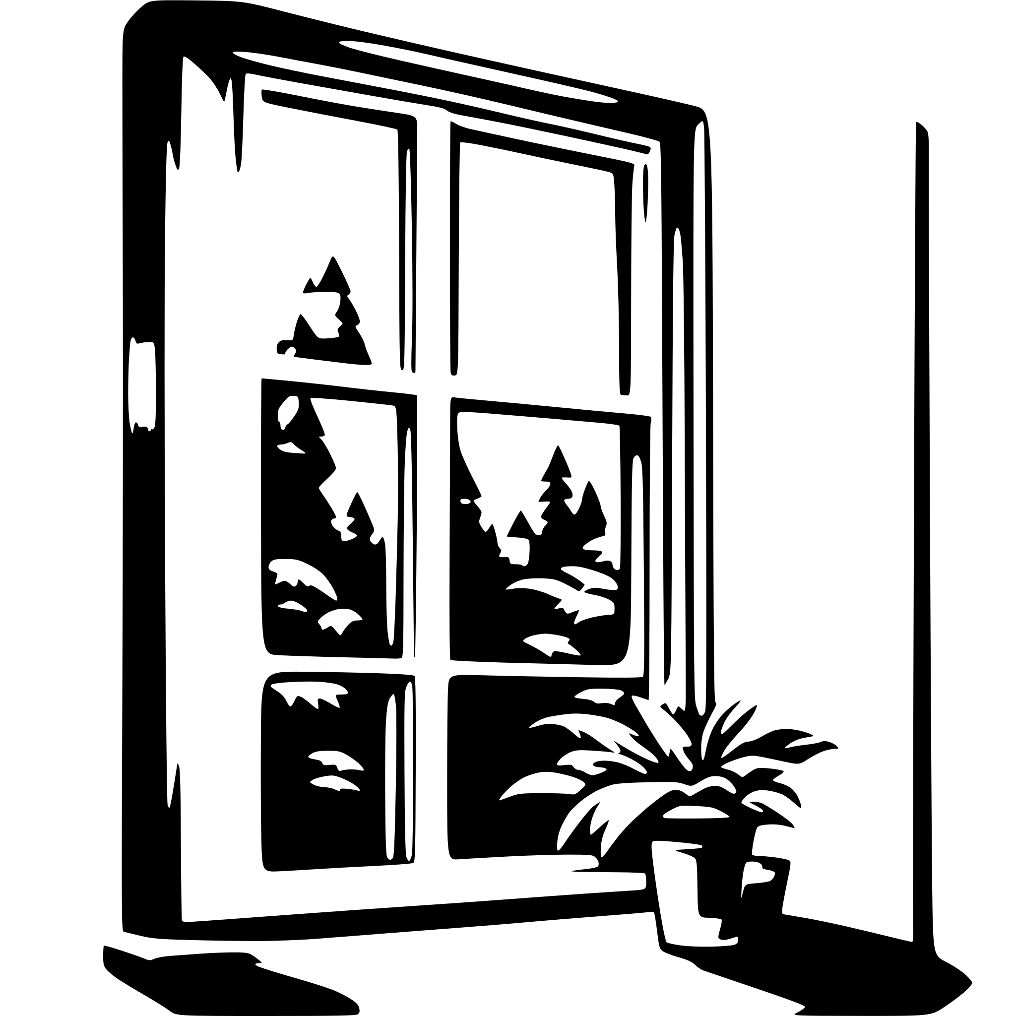 AI-generated SVG of 'window shine'