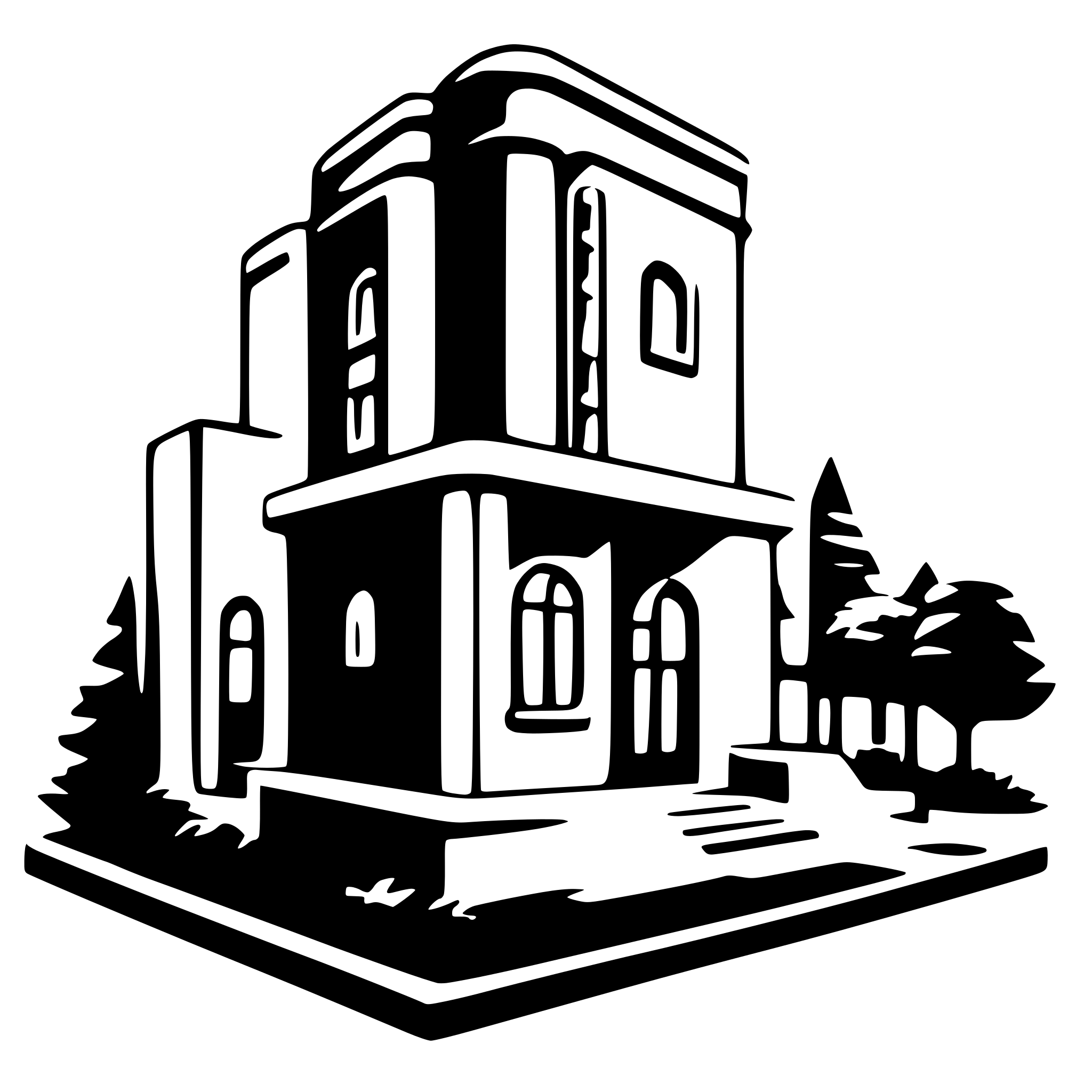 AI-generated SVG of 'arquitecture software ico'