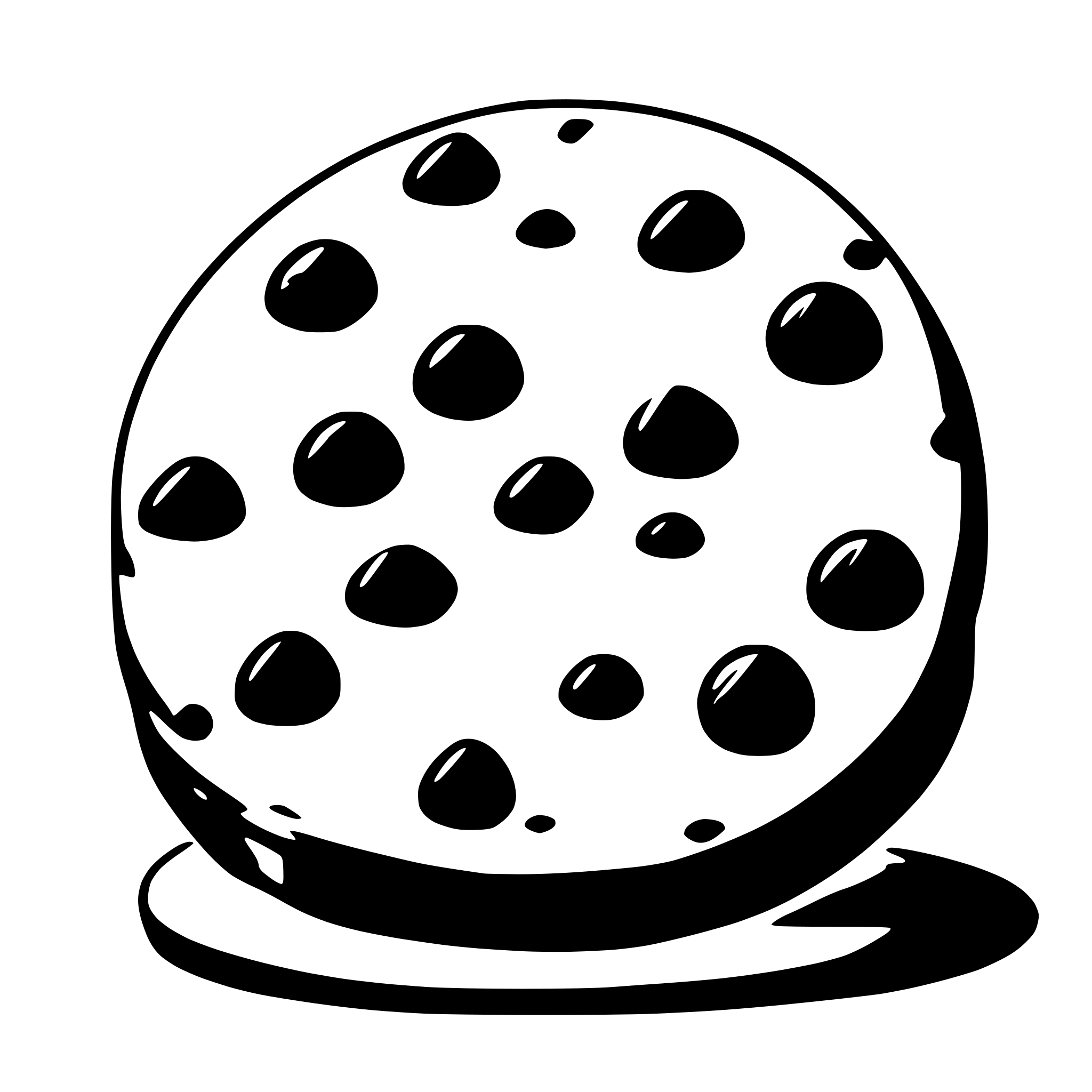 AI-generated SVG of a cookie