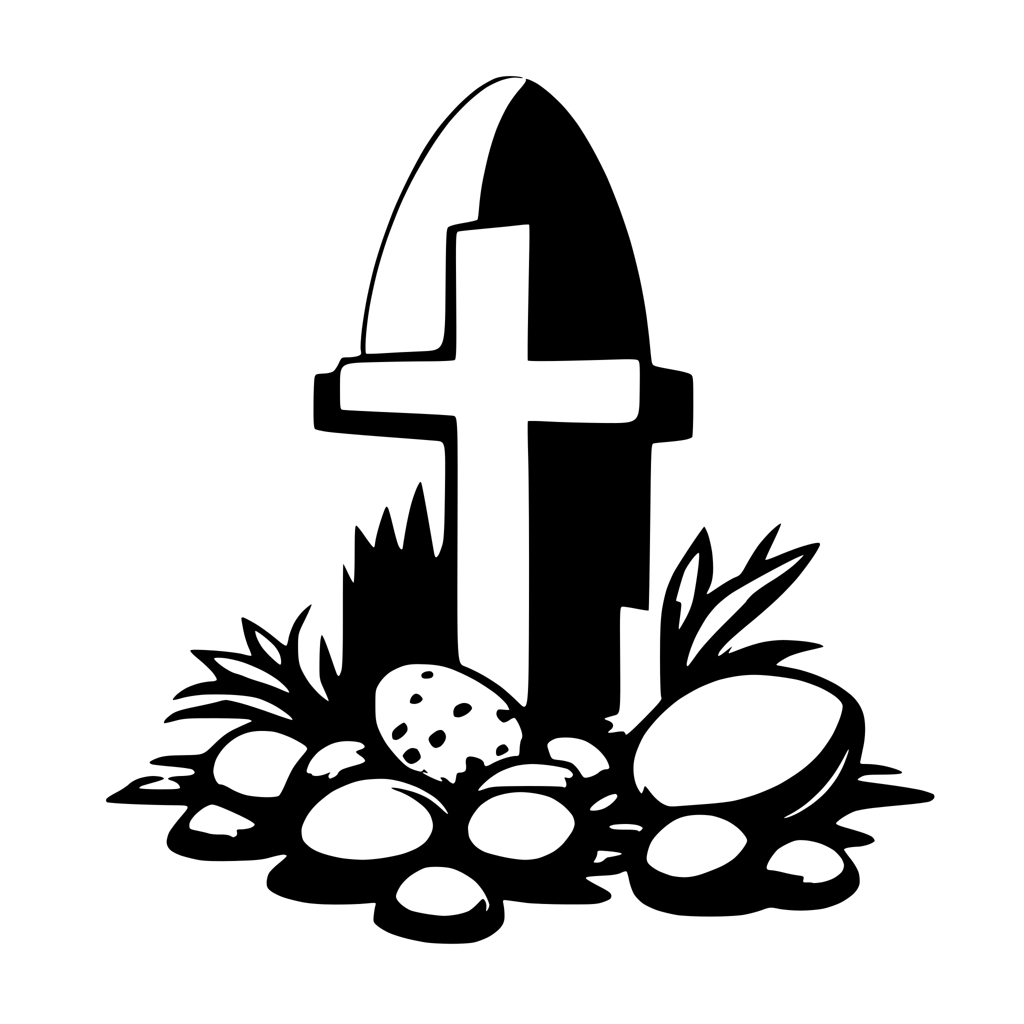 AI-generated SVG of a Easter, Christian