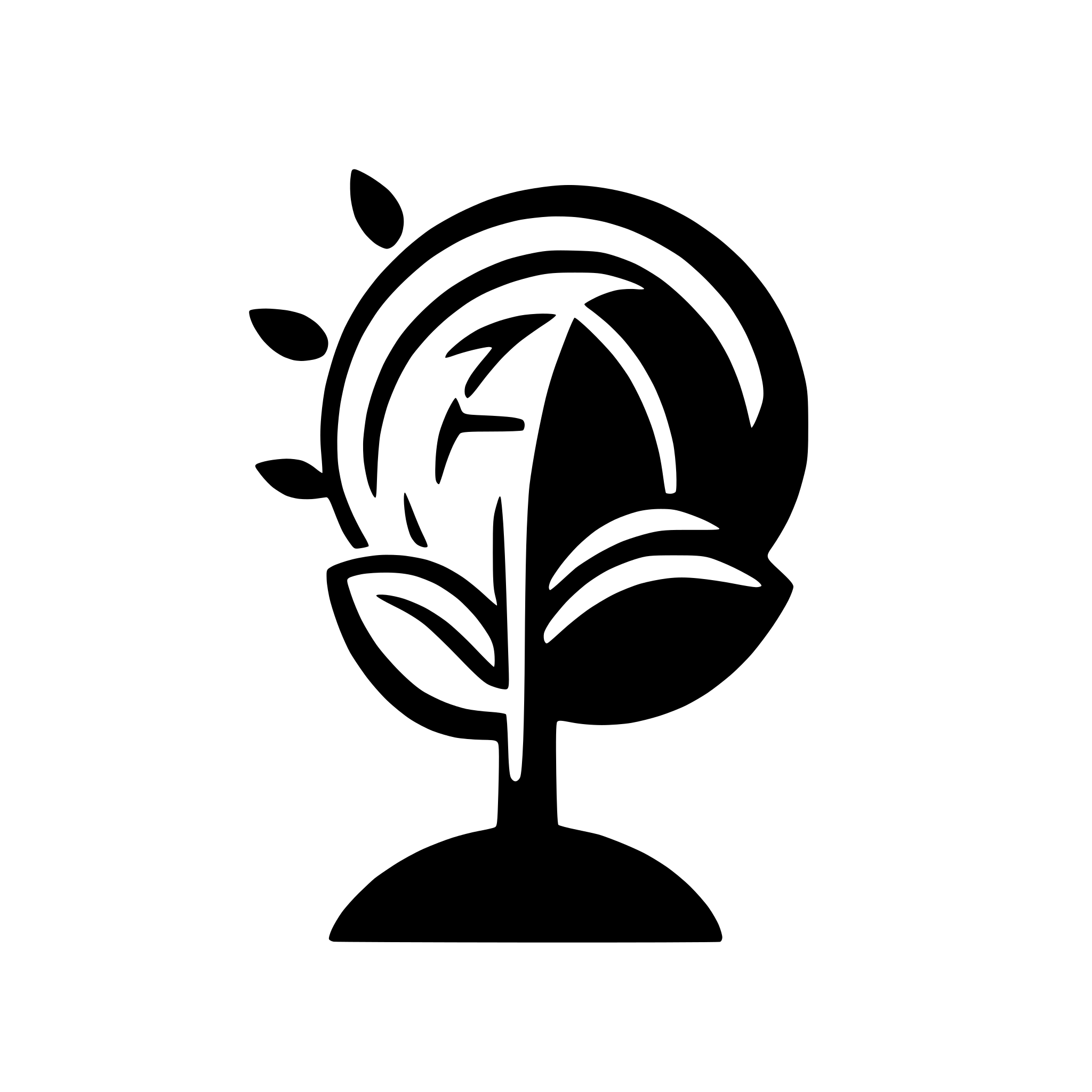 AI-generated SVG of 'Earth nature logo icon'