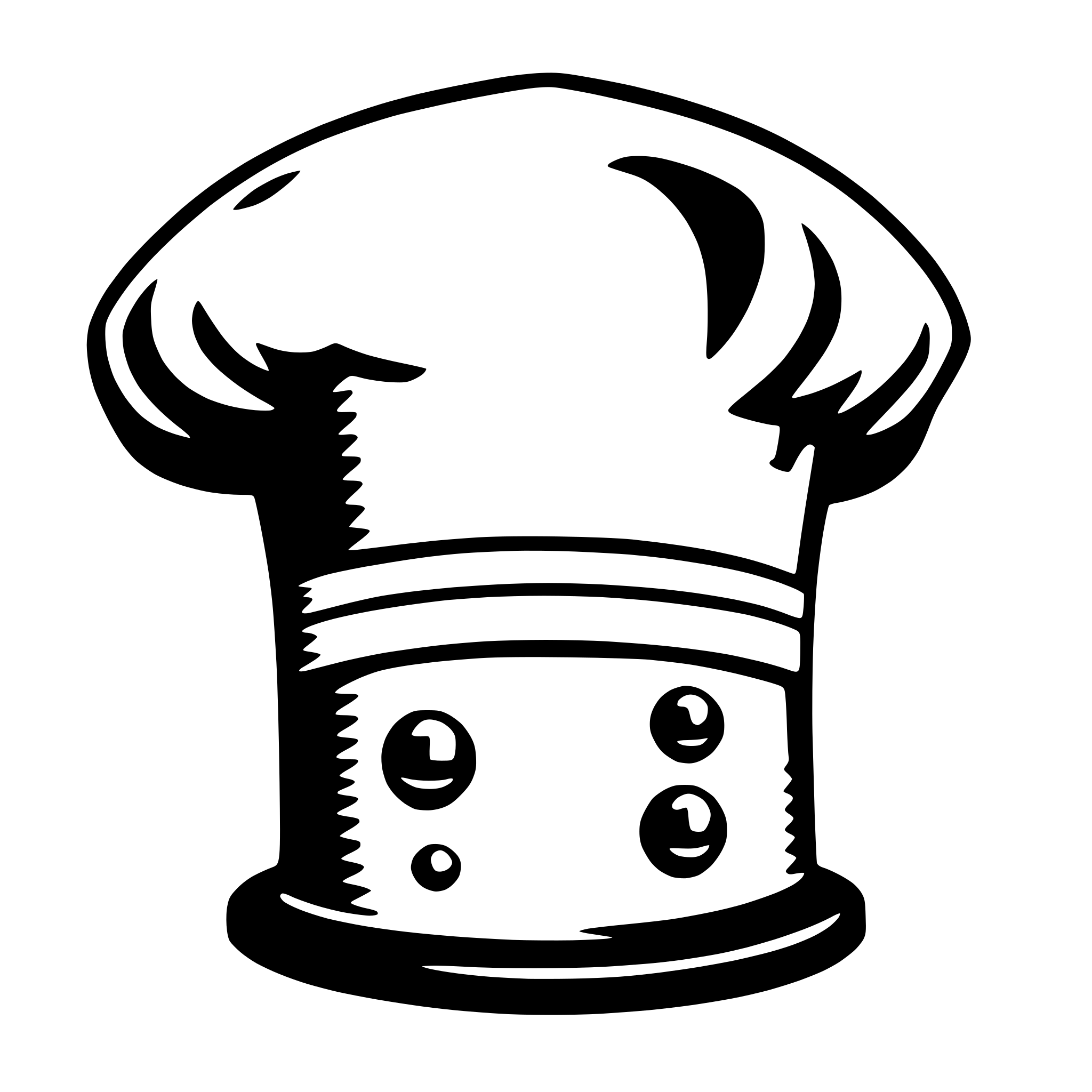 AI-generated SVG of a chef hat