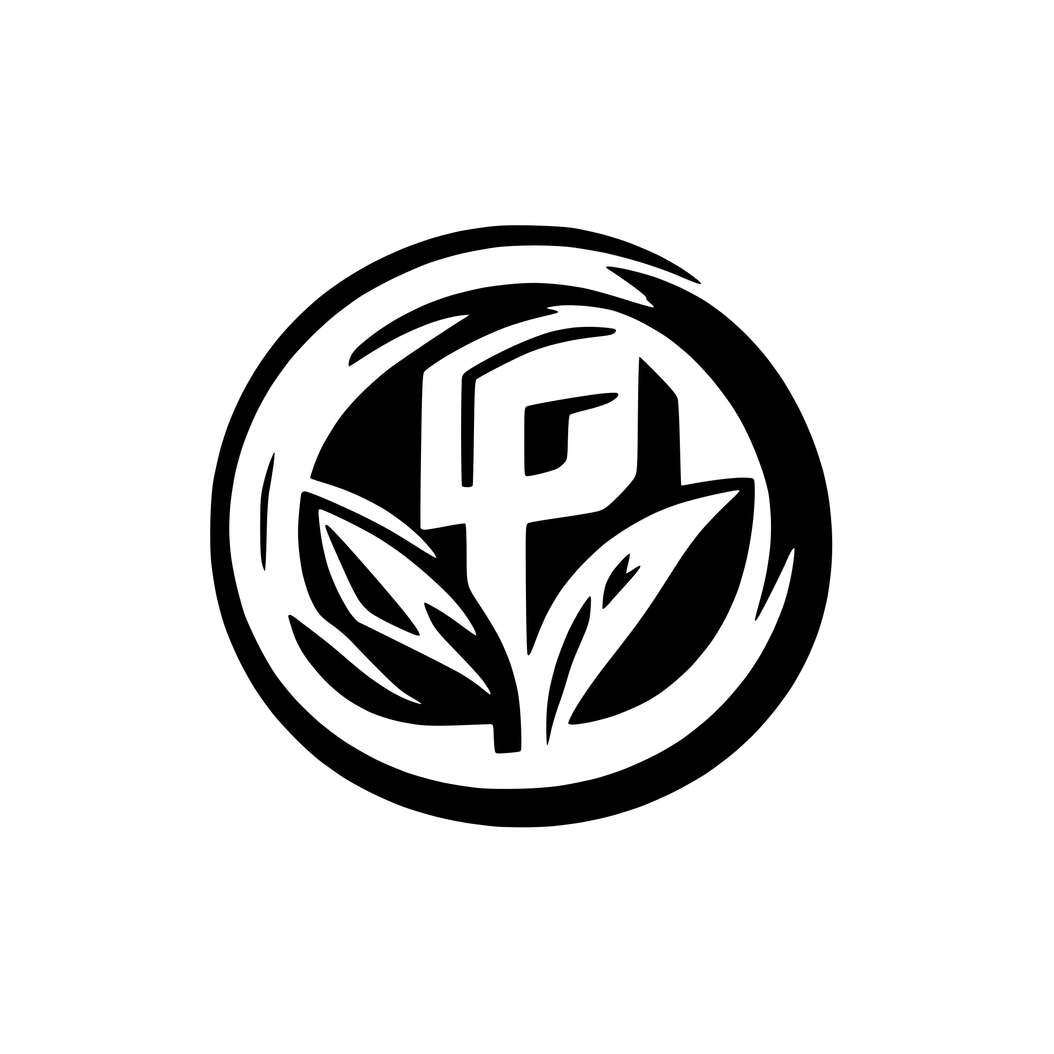 AI-generated SVG of 'Felipe Pulcherio initials logo'