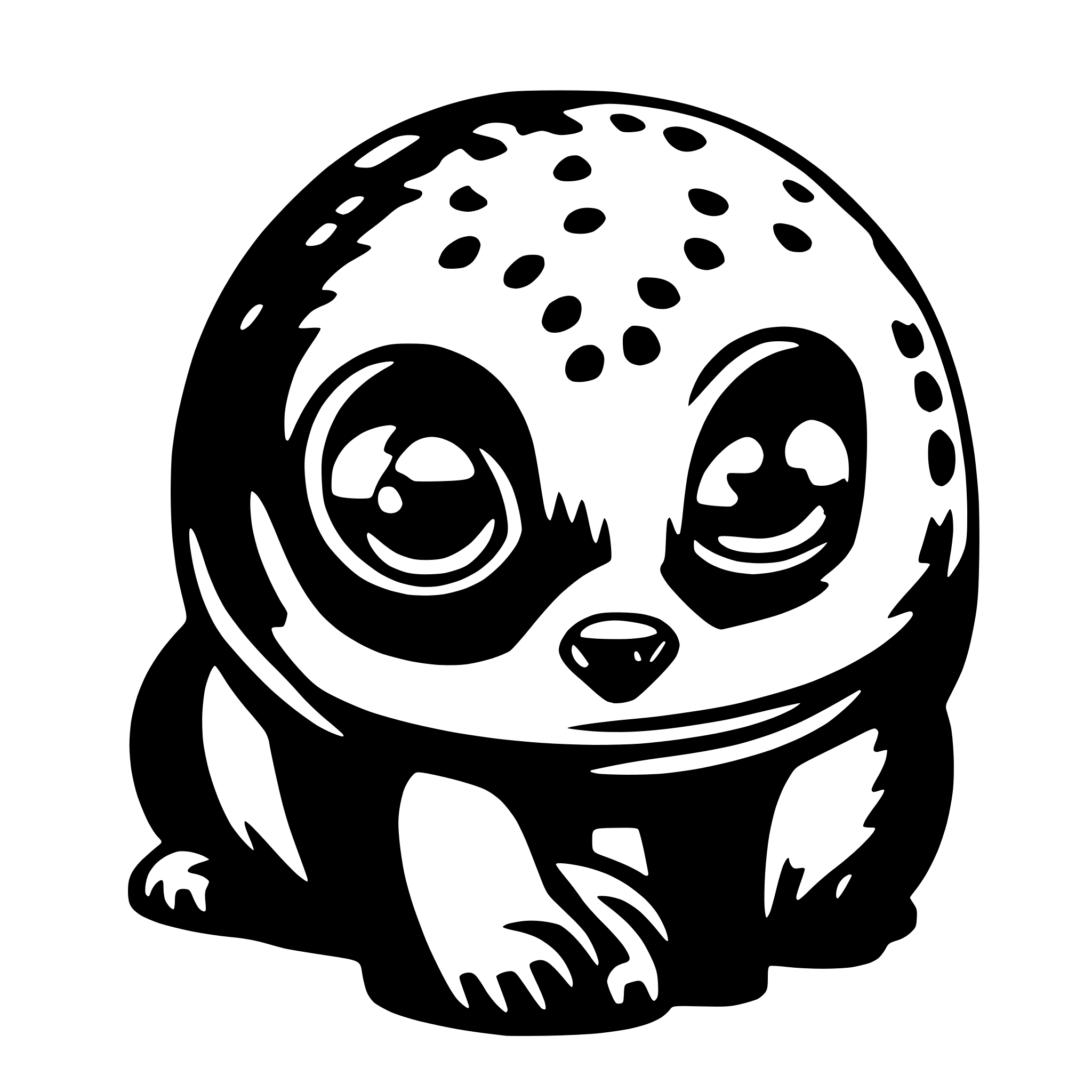 AI-generated SVG of 'chomsuke'
