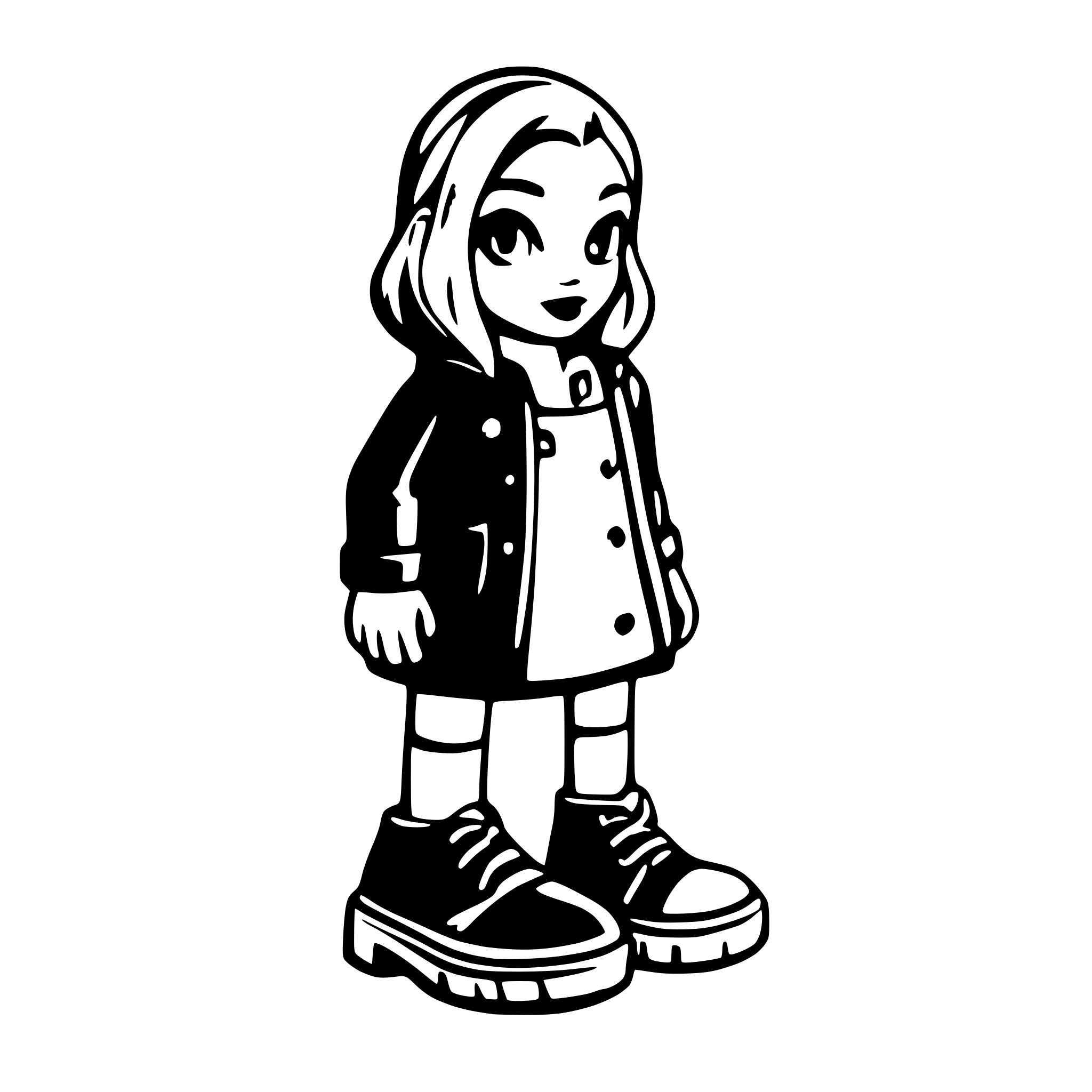AI-generated SVG of 'dr martens'