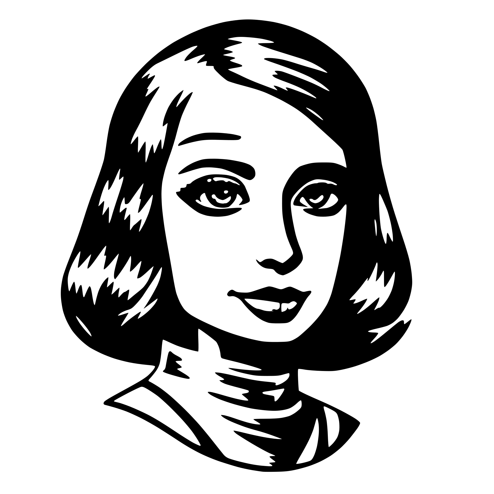 AI-generated SVG of a AI