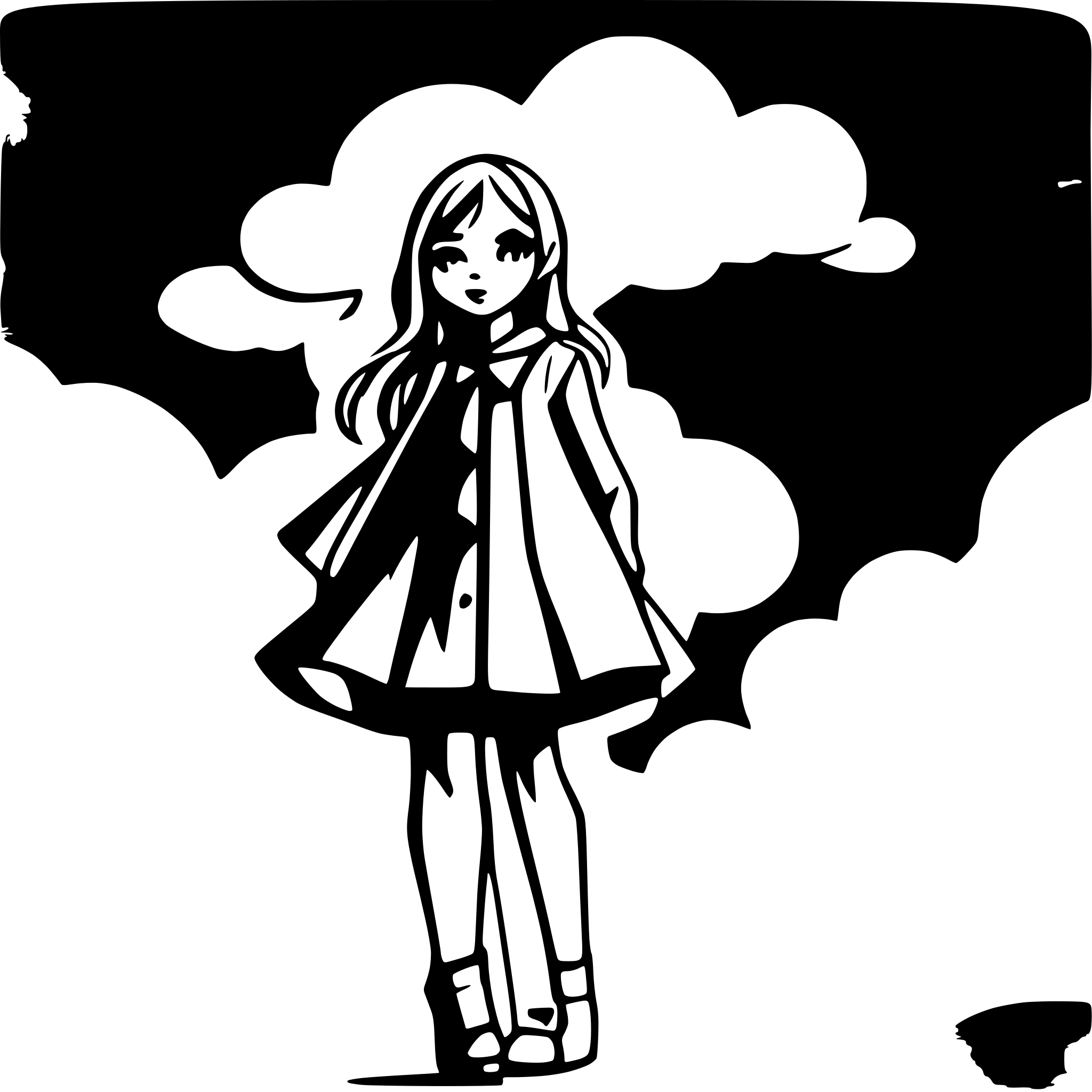 AI-generated SVG of a cloud