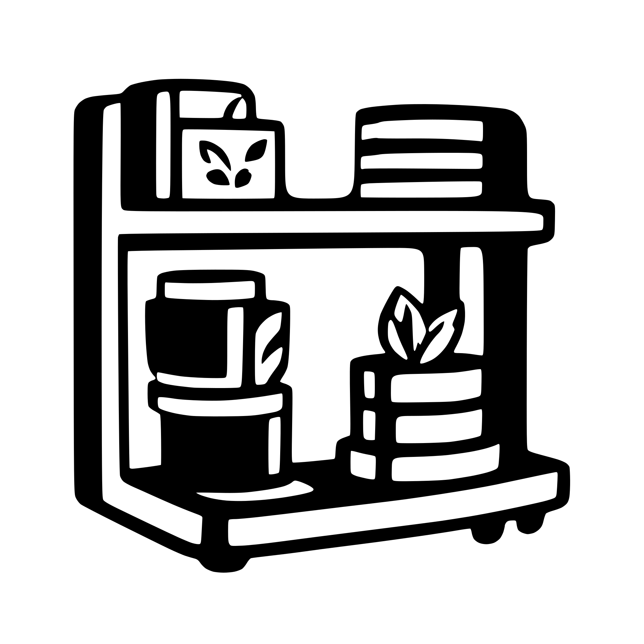AI-generated SVG of 'flat icon: shelf'
