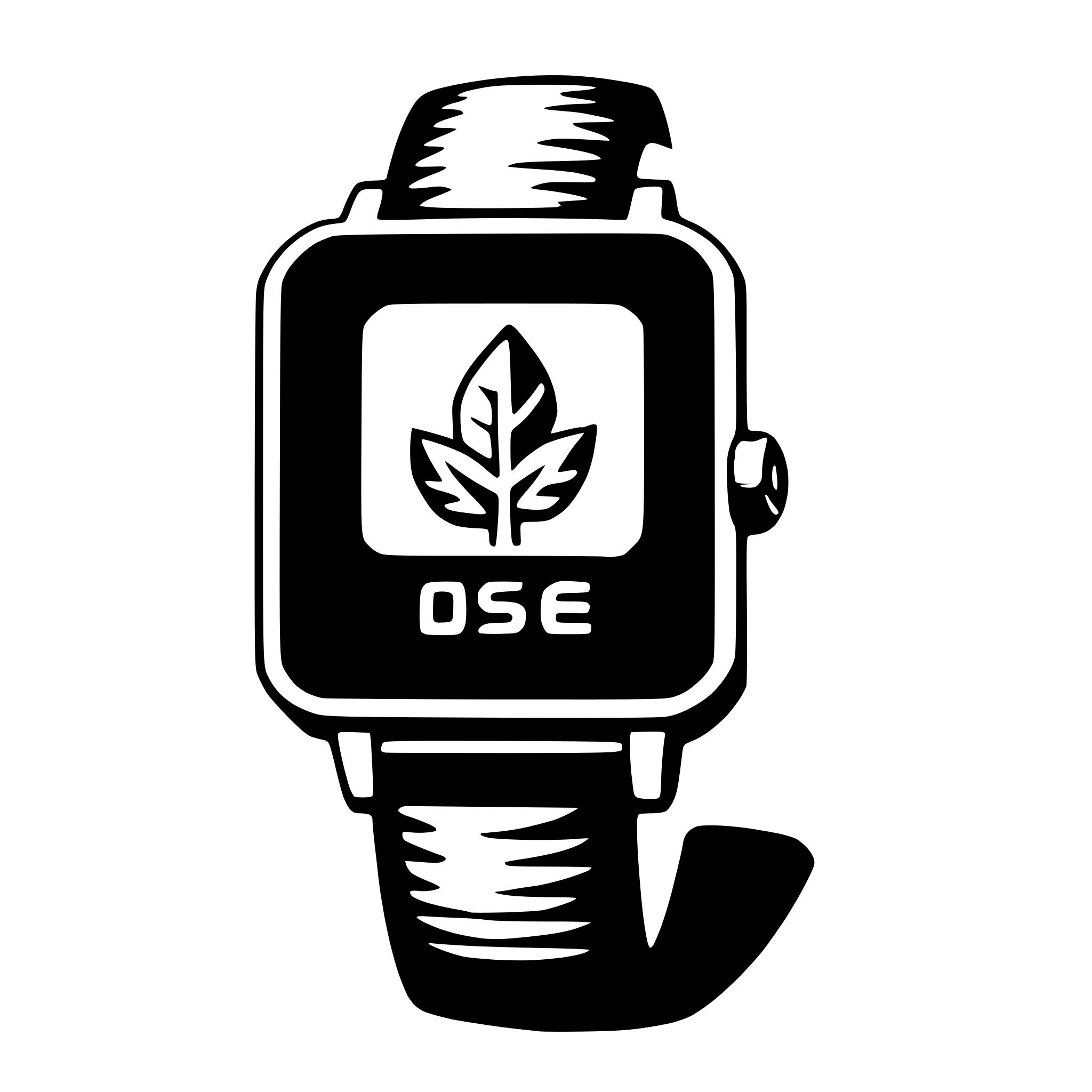 AI-generated SVG of a smartwatch