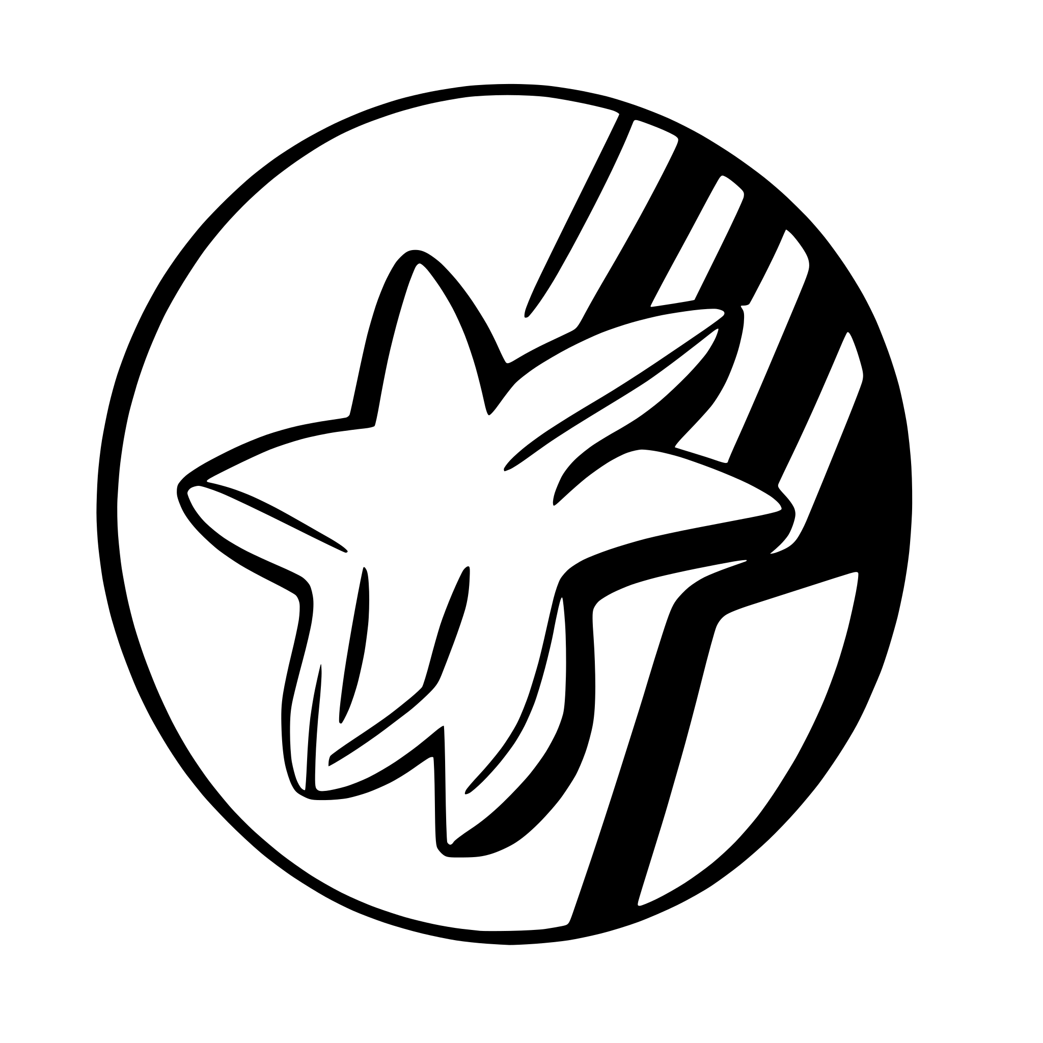 AI-generated SVG of a perefect star