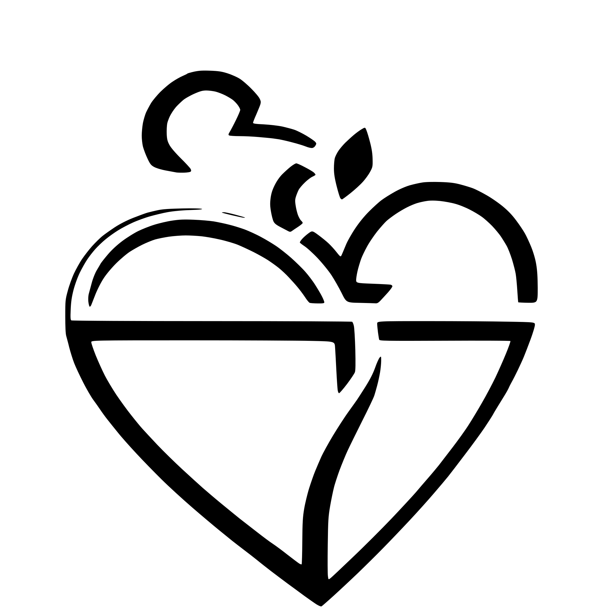 AI-generated SVG of a interlocking hearts