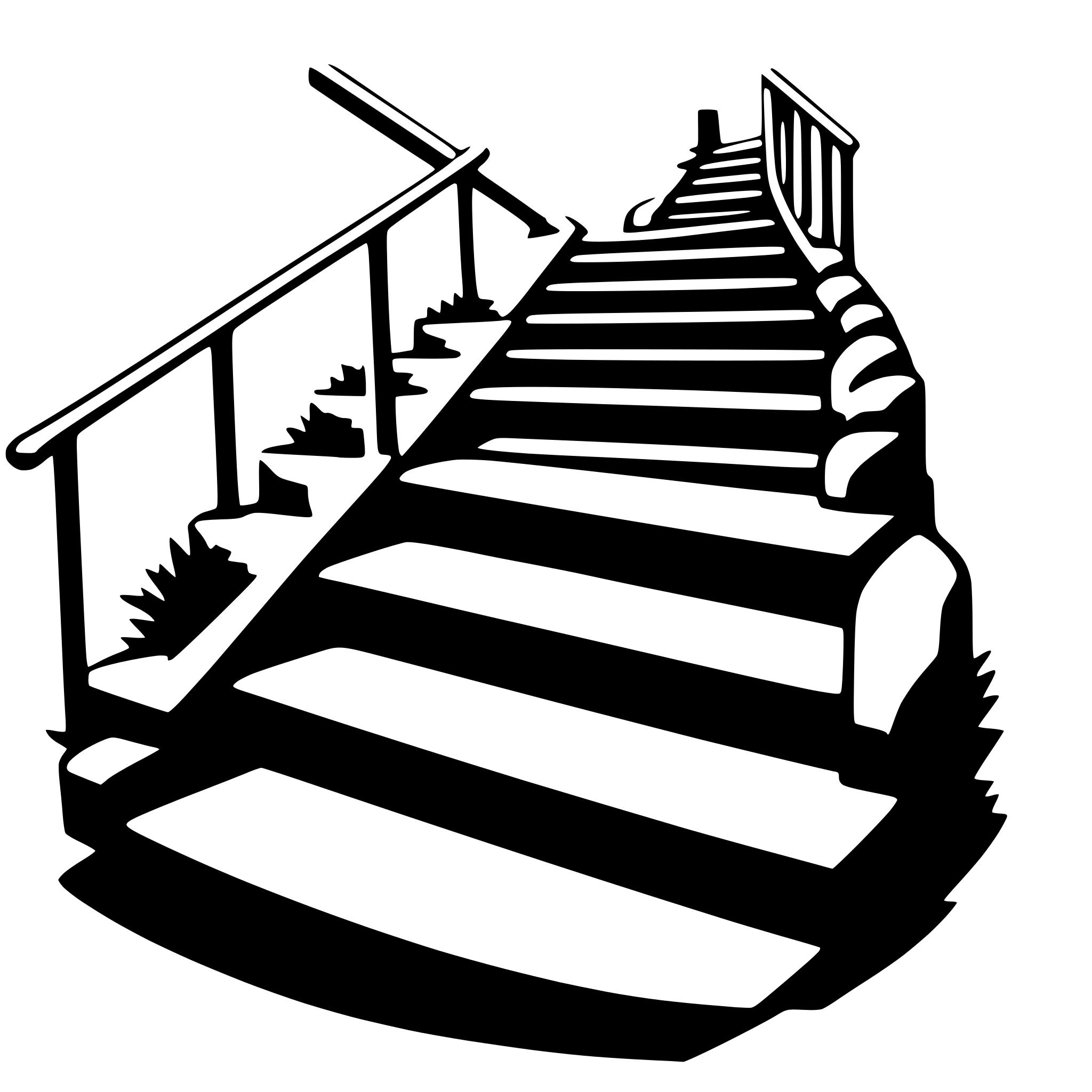 AI-generated SVG of a stairs