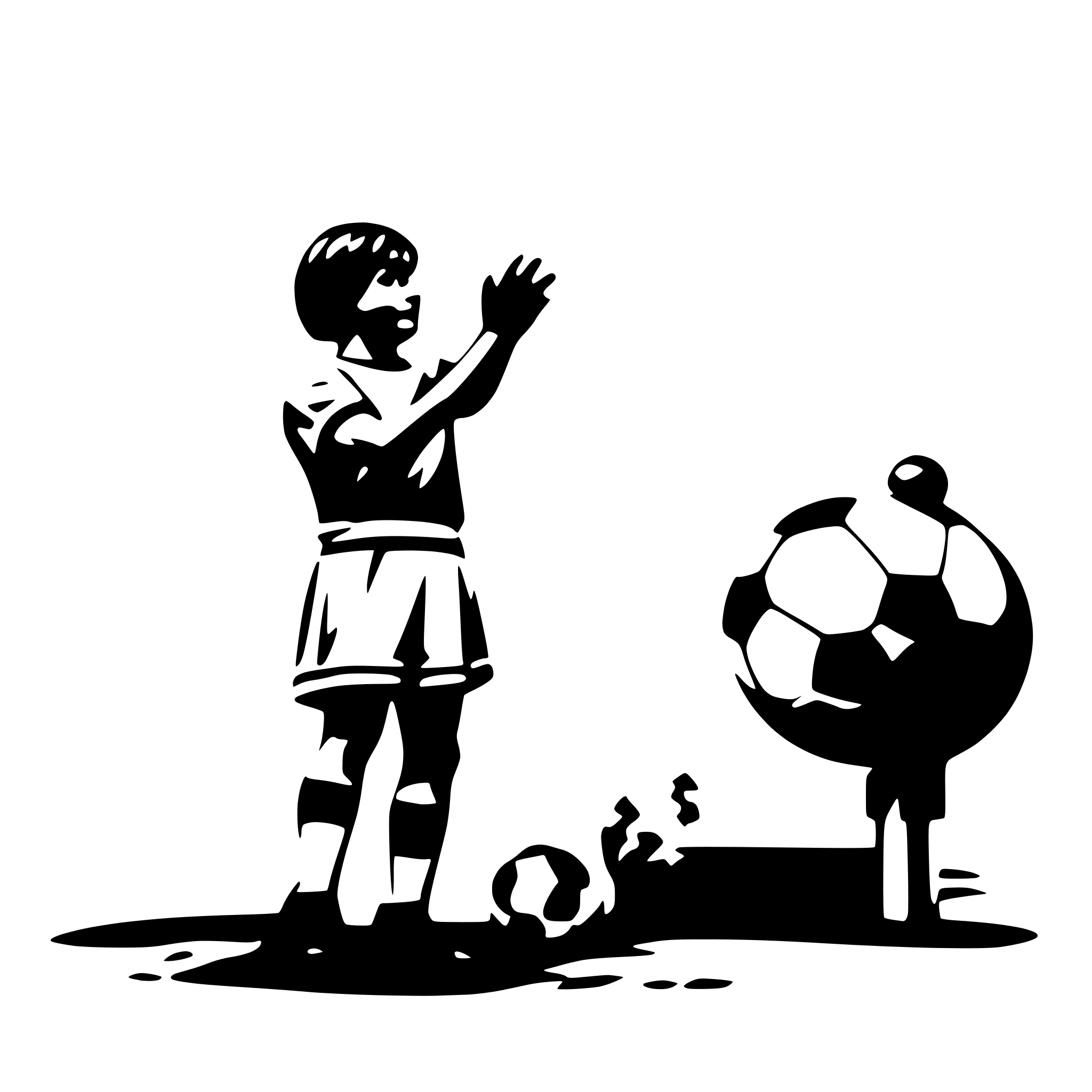 AI-generated SVG of 'soccer penalty kick'