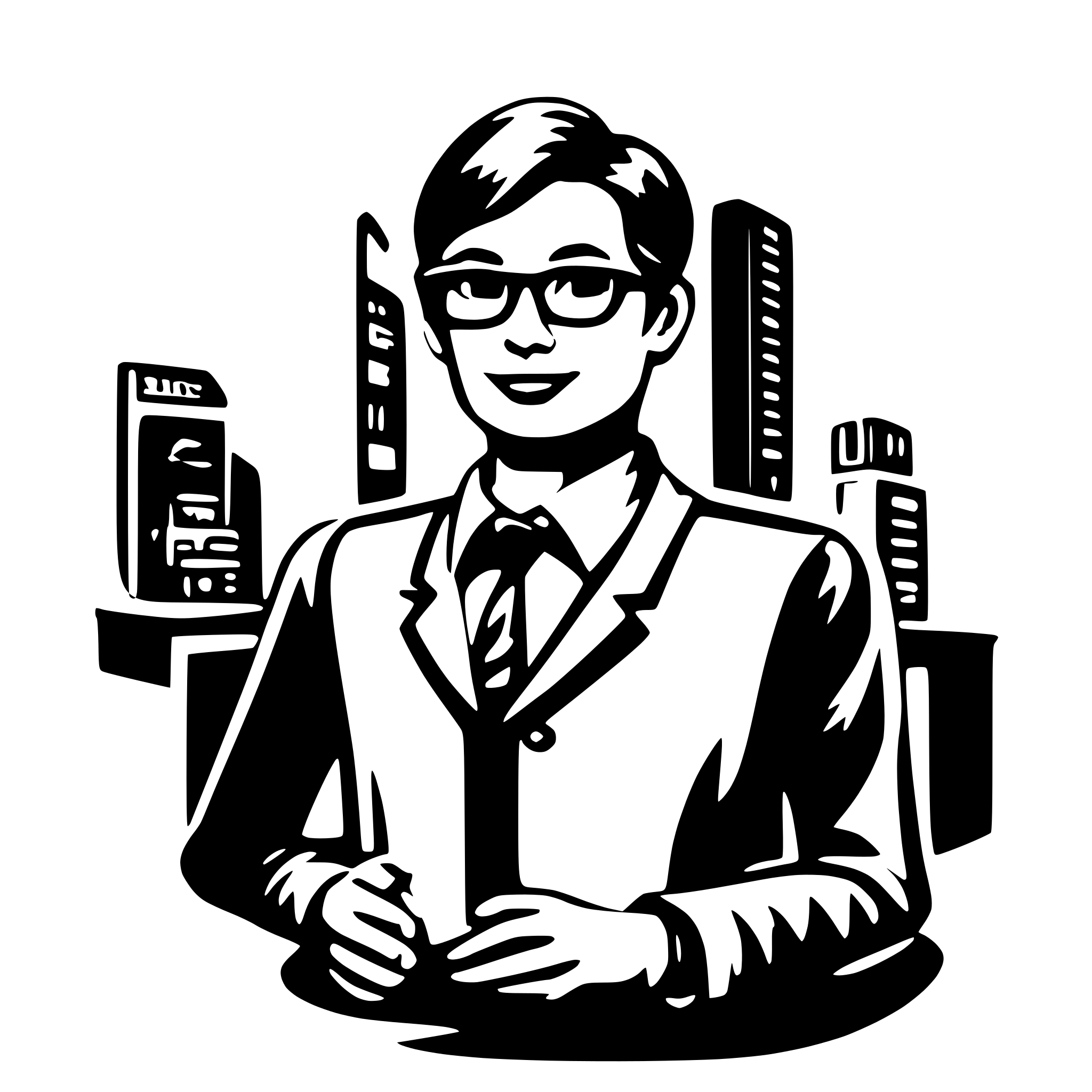 AI-generated SVG of 'b2b service provider'